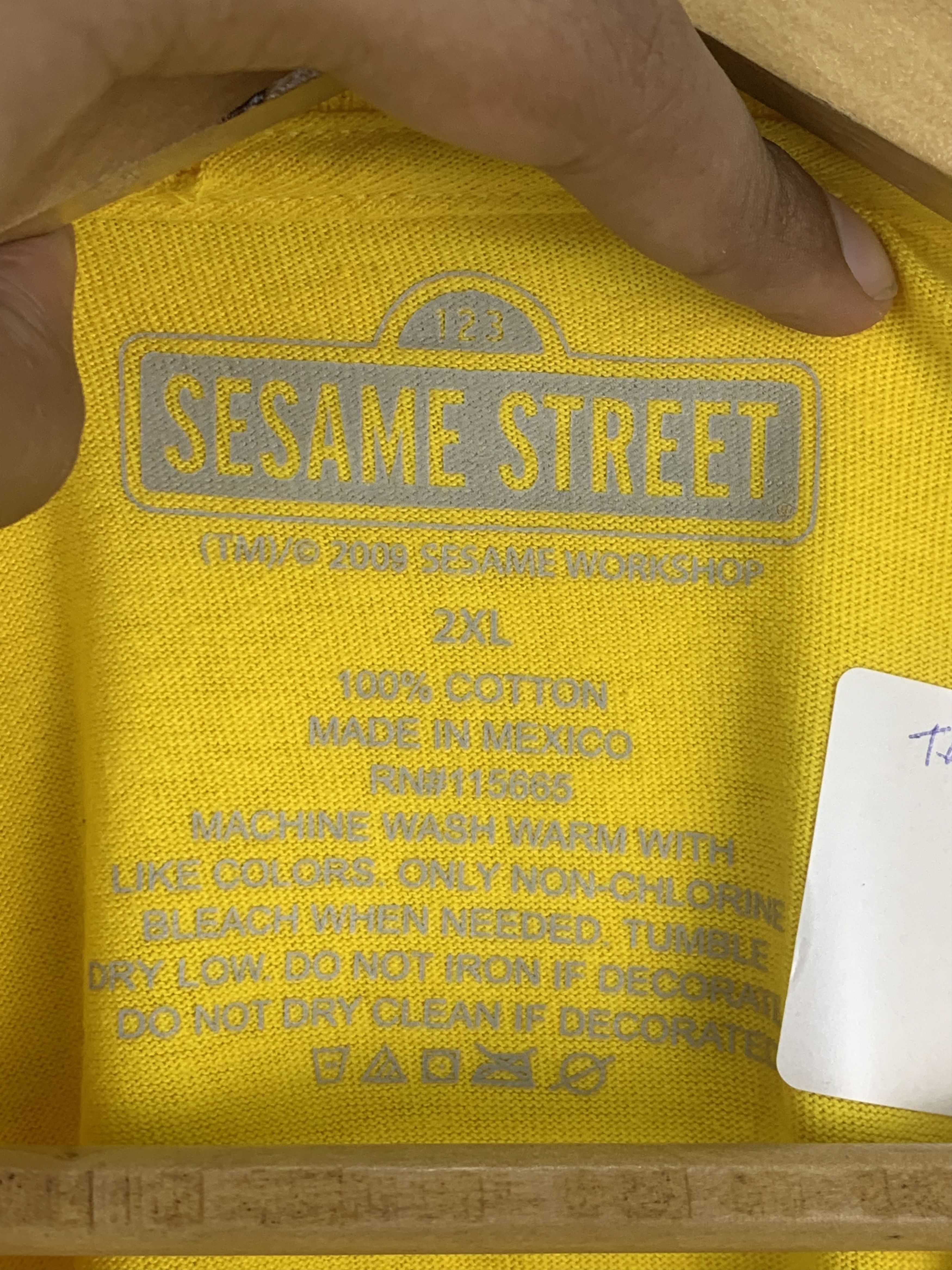 Cartoon Network Sesame Street Oversize T Shirt TA0076 Size US XXL / EU 58 / 5 - 5 Thumbnail