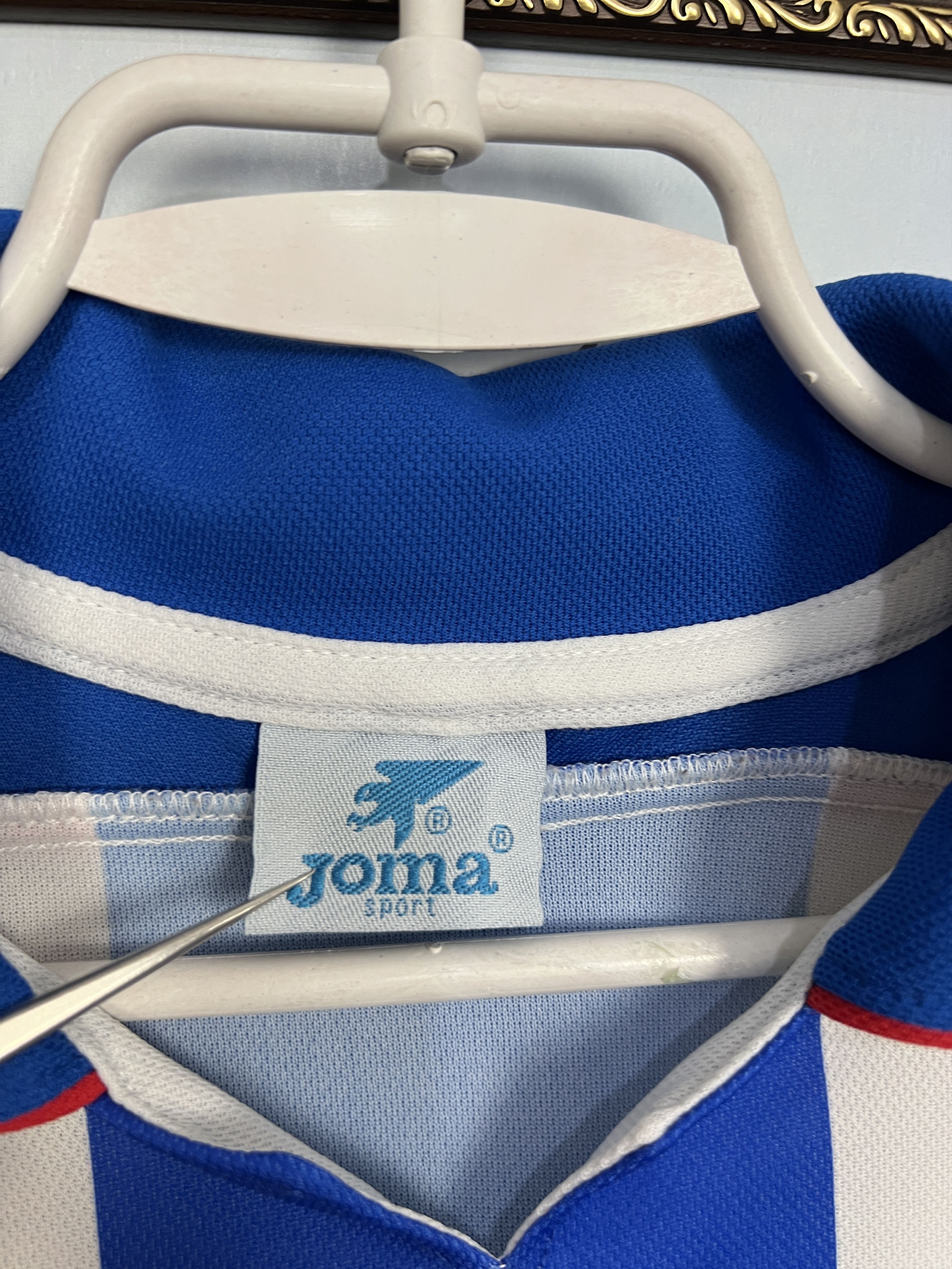 Joma Deportivo La Coruna Home football shirt Soccer Jersey Trikot Size US XXL / EU 58 / 5 - 7 Thumbnail