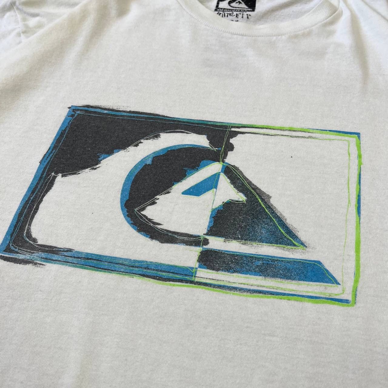 Quiksilver Vintage Y2K White Quicksilver Boxy Fit T-Shirt,Size XL Size US XL / EU 56 / 4 - 5 Thumbnail