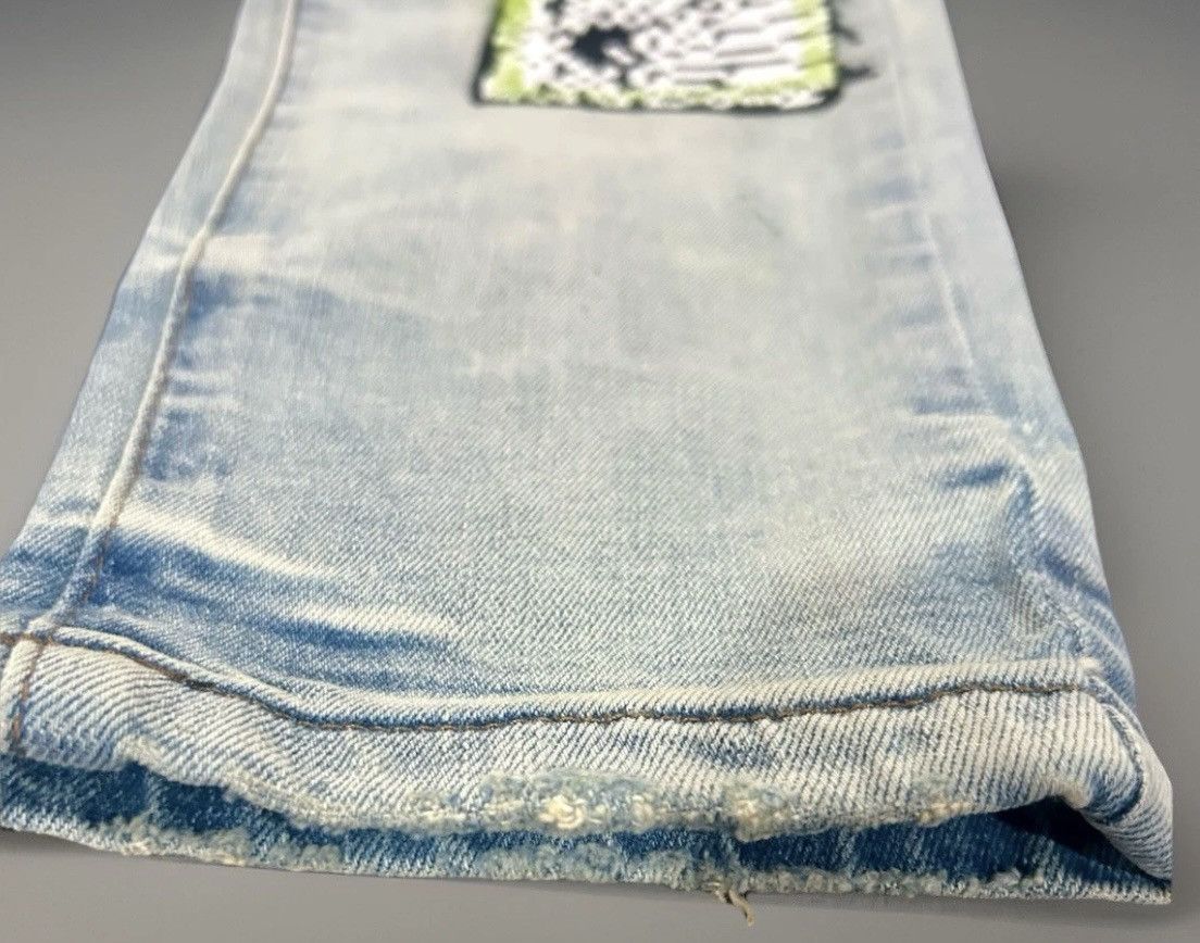 Other THRT Denim - "Highest Heights" graphic patch slim jeans s34 Size US 34 / EU 50 - 6 Thumbnail