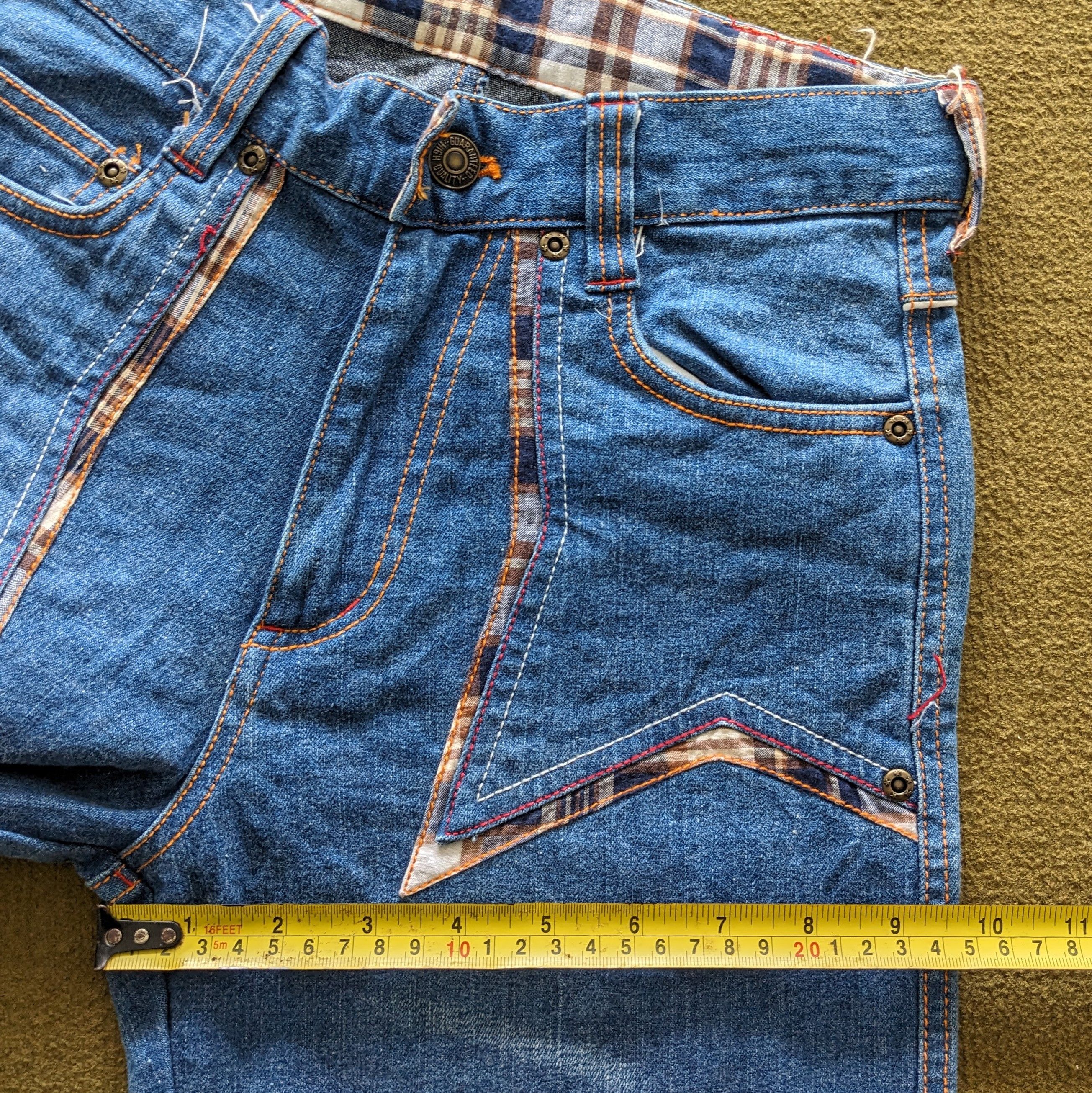 Vintage Vintage SKULLS XYZ Japanese Brand Jeans Size US 26 / EU 42 - 9 Thumbnail