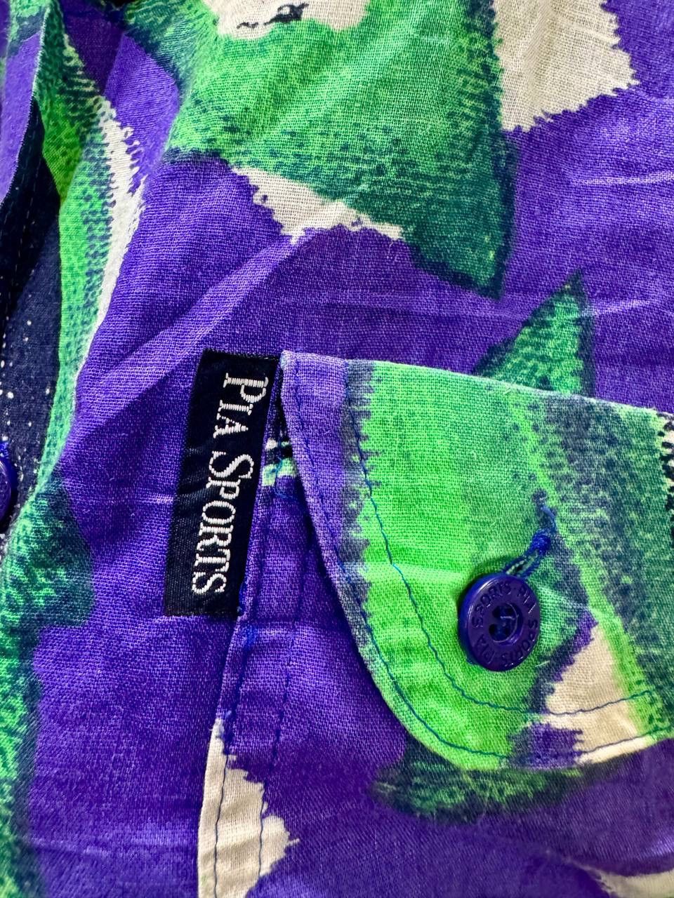 Other Vtg Pia Sport button-up shirt Size US XL / EU 56 / 4 - 6 Thumbnail