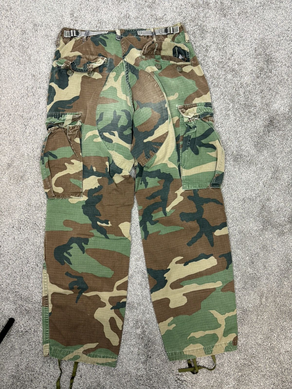 Vintage Vintage 90s army camo cargo pants Size US 28 / EU 44 - 9 Thumbnail