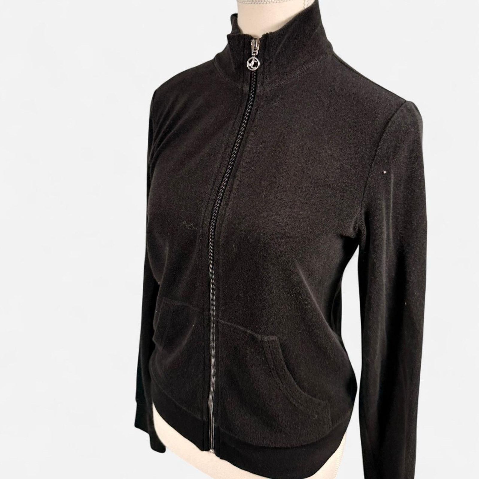 Juicy Couture Black juicy couture zip up jacket Size M / US 6-8 / IT 42-44 - 2 Thumbnail