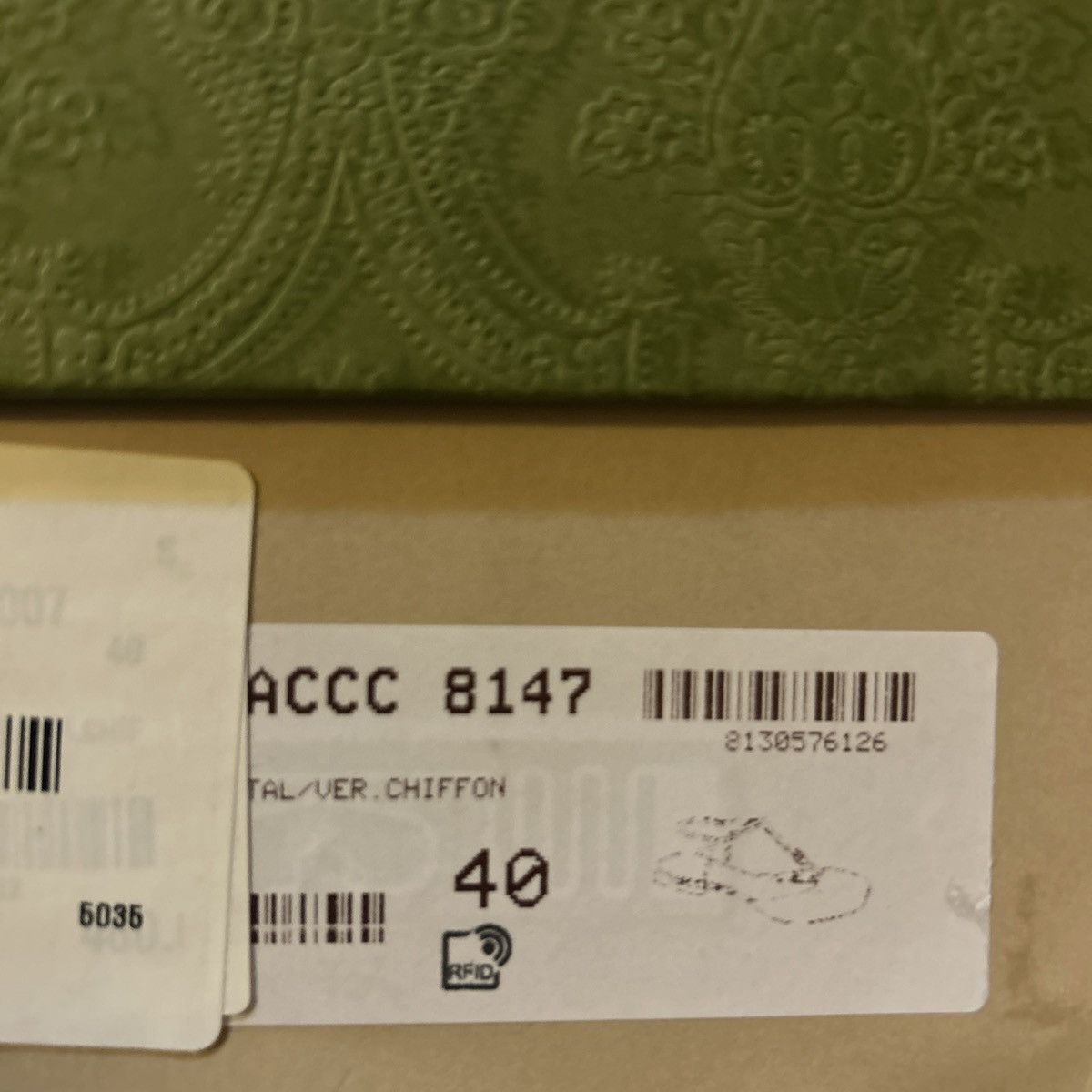 Gucci Gucci Glitter Double G Ballet Flat size 40 Size US 10 / IT 40 - 7 Thumbnail