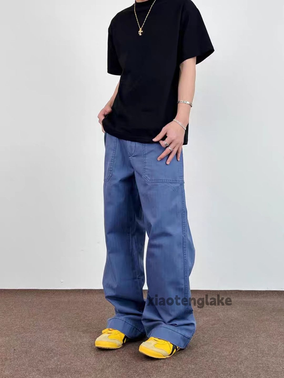 Designer × Japanese Brand × Vintage Utility military loose baggy skate hiphop cargo work pants Size US 30 / EU 46 - 2 Thumbnail