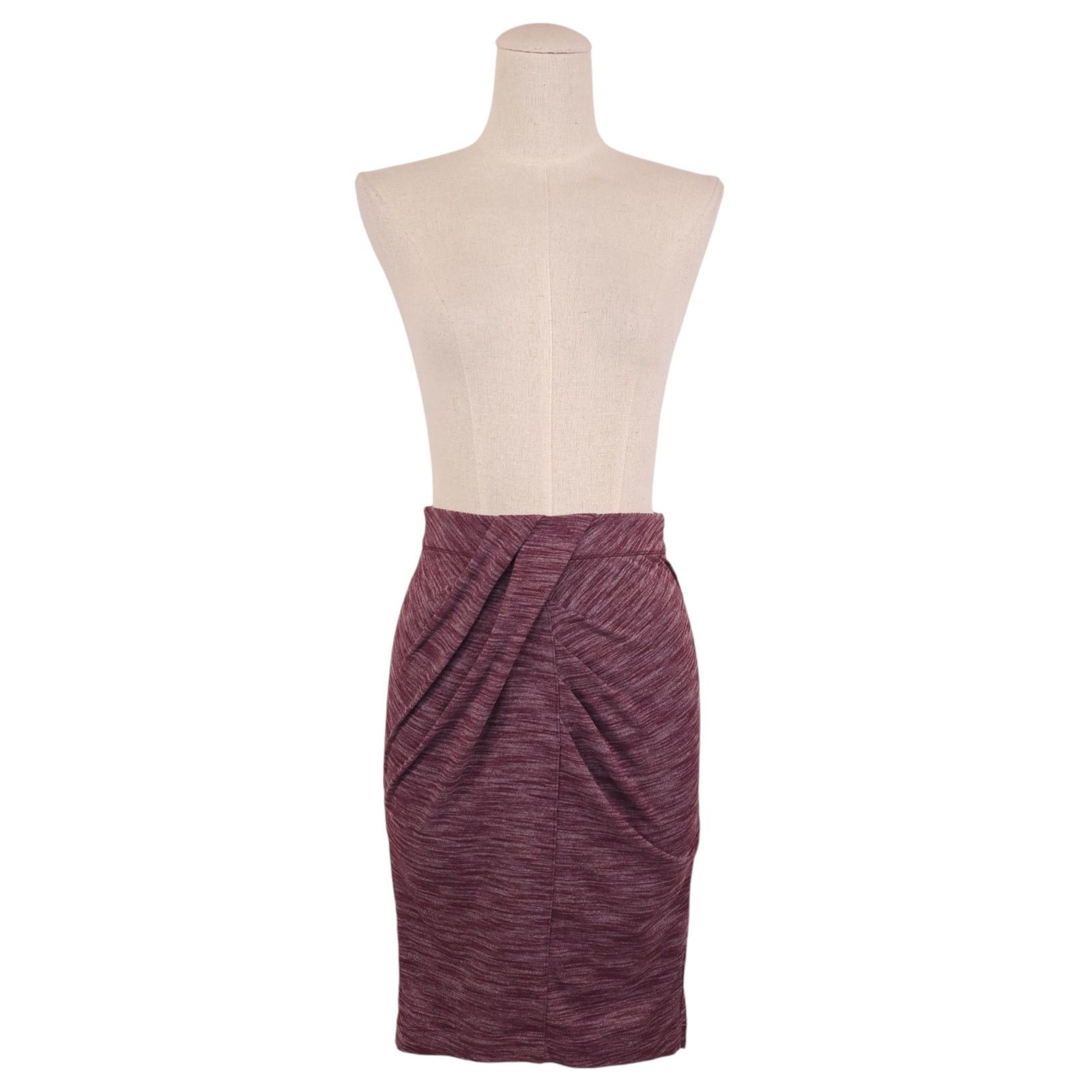 Lululemon Lululemon &go Where-To Skirt Heathered Bordeaux Drama Sz 4 Size 27" / US 4 / IT 40 - 1 Thumbnail