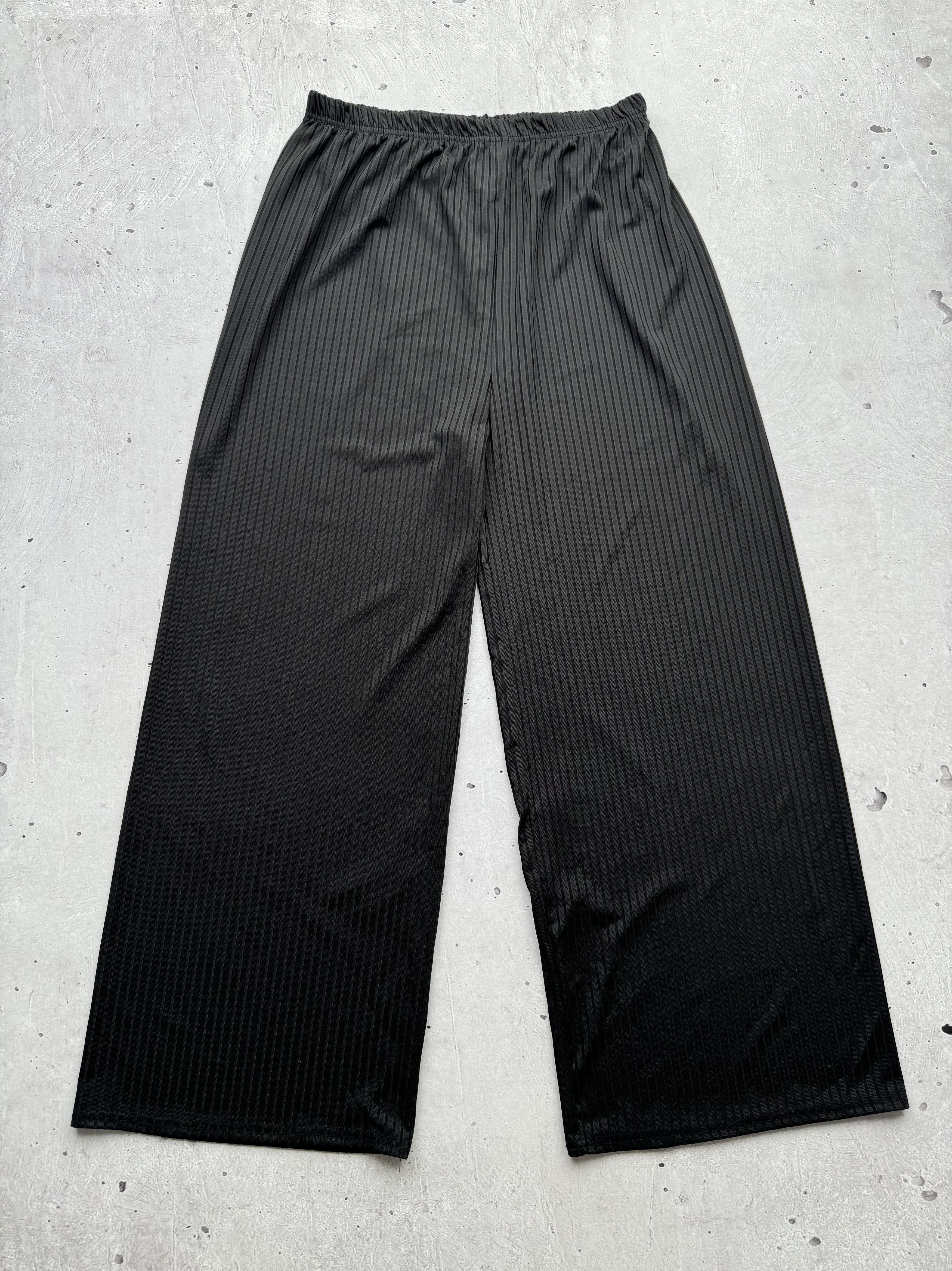 Japanese Brand × Vintage Vintage Wide Striped Pants Yohji Style Size US 30 / EU 46 - 1 Thumbnail