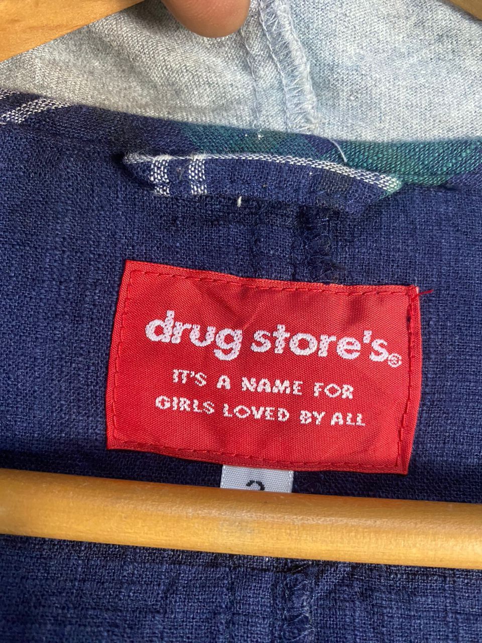 Japanese Brand Unisex🔥Drugstore hoodie button up parka Size US M / EU 48-50 / 2 - 9 Thumbnail