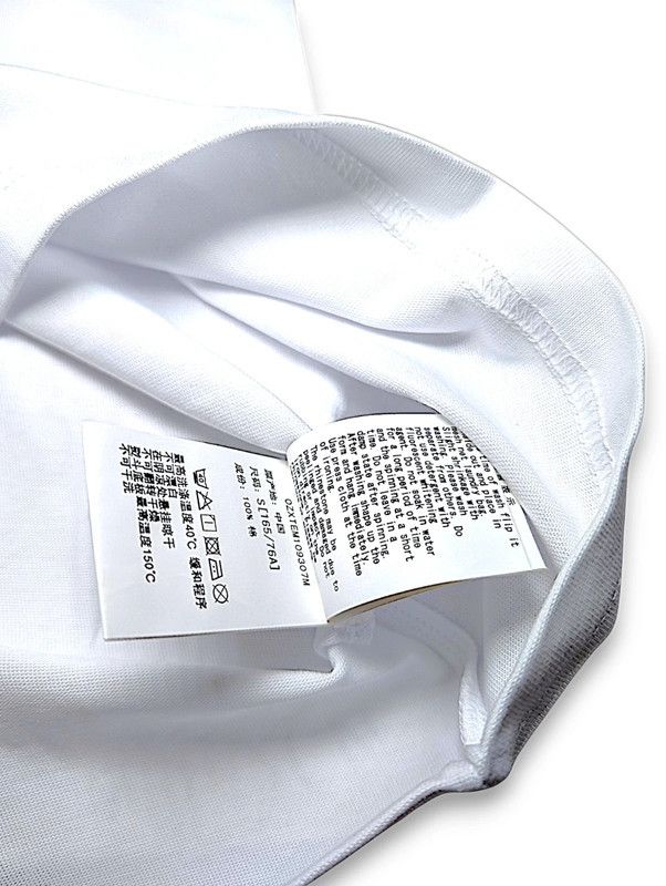 Bape White BAPE Rhinestone College T-Shirt | Size S Size US S / EU 44-46 / 1 - 12 Thumbnail