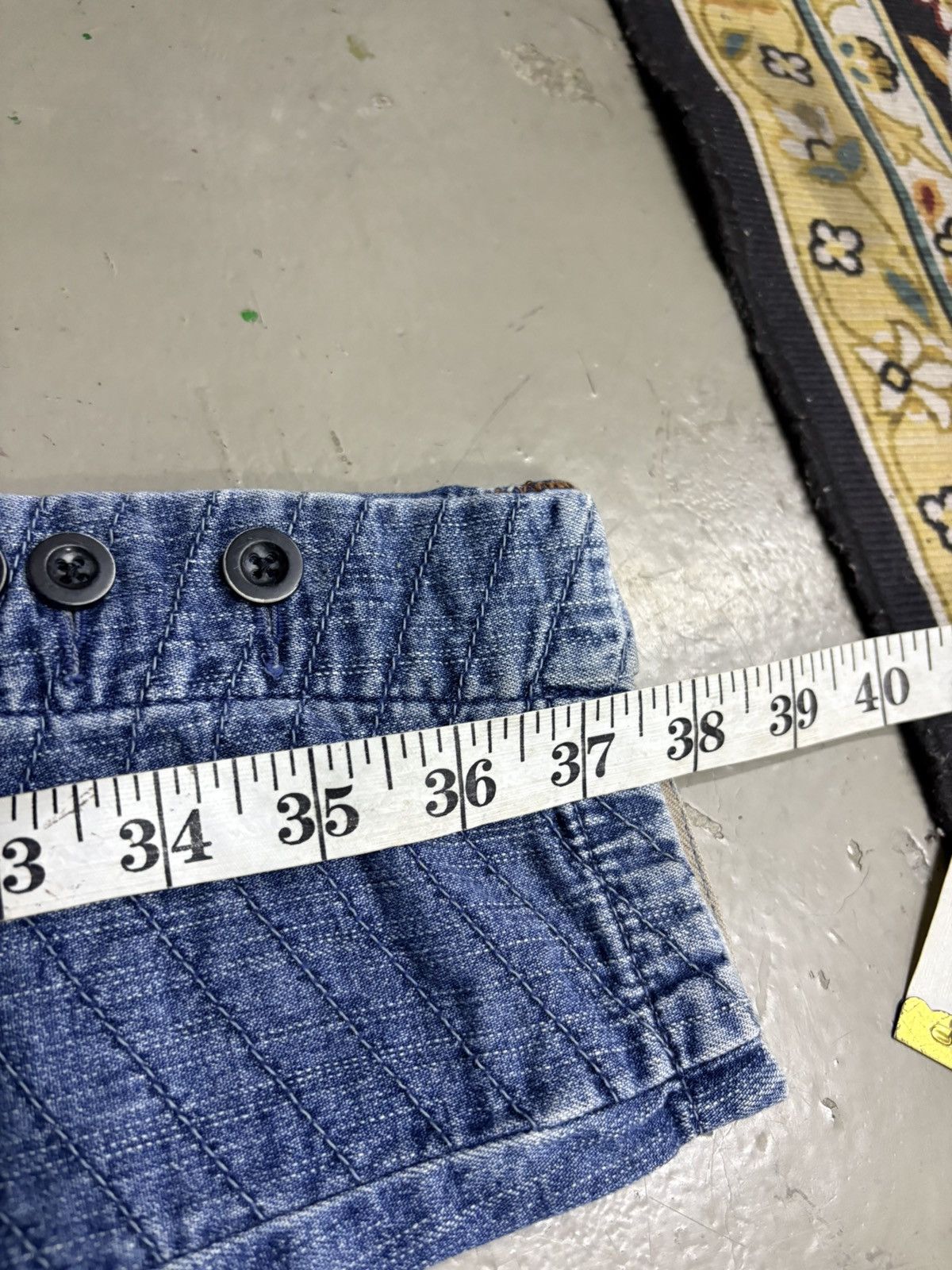 Marithe + Francois Girbaud Vintage Buckle Back Marithe+Francois Girbaud Y2K Capri Jeans Size US 28 / EU 44 - 22 Thumbnail