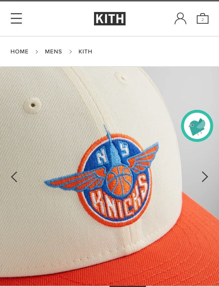 Kith Kith x New Era Knicks fitted hat 7 1/4 Size ONE SIZE - 3 Thumbnail