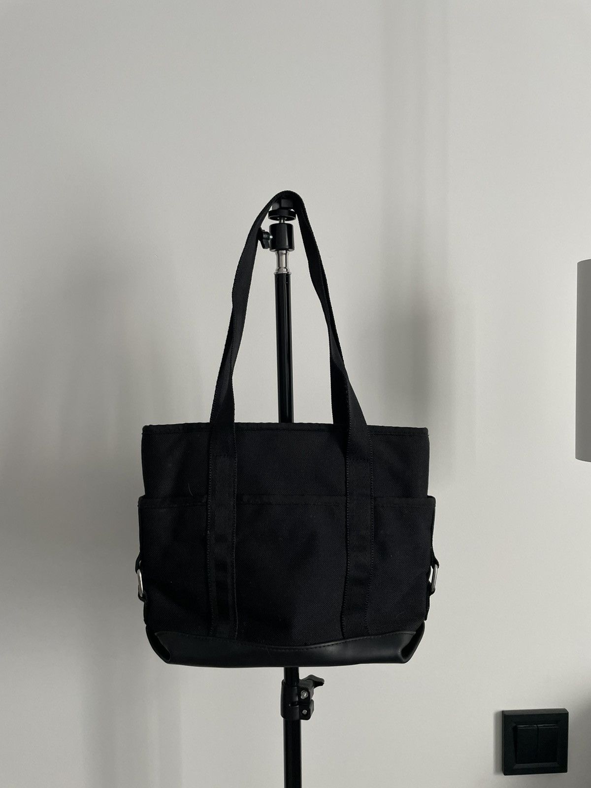 Polo Ralph Lauren Vintage Polo Ralph Lauren 00’s Tote Y2K Bag Black Nylon RARE Size ONE SIZE - 5 Thumbnail