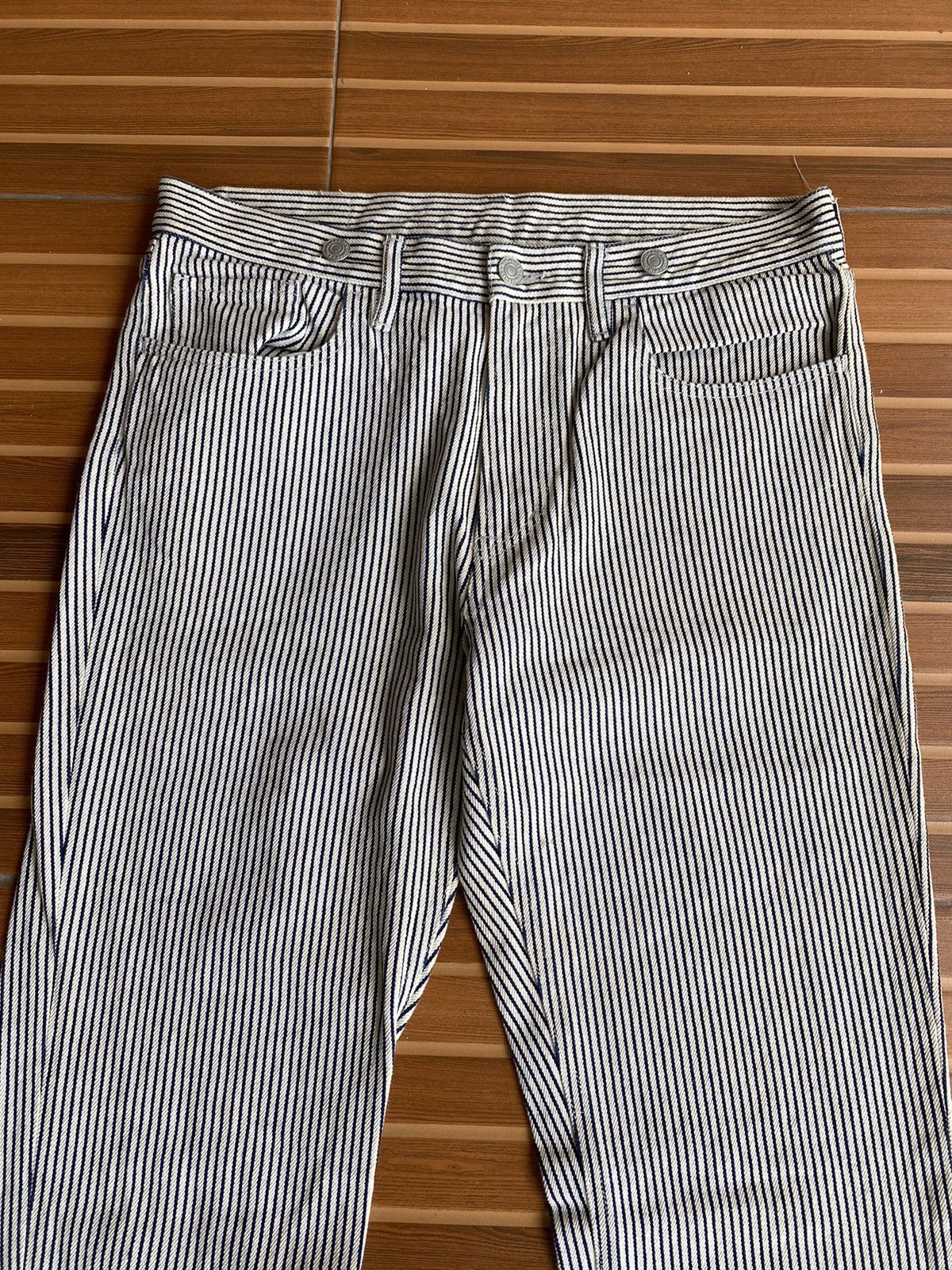 Japanese Brand × Kim Jones Japanese Kim Jones Striped Pants Size US 31 - 2 Thumbnail