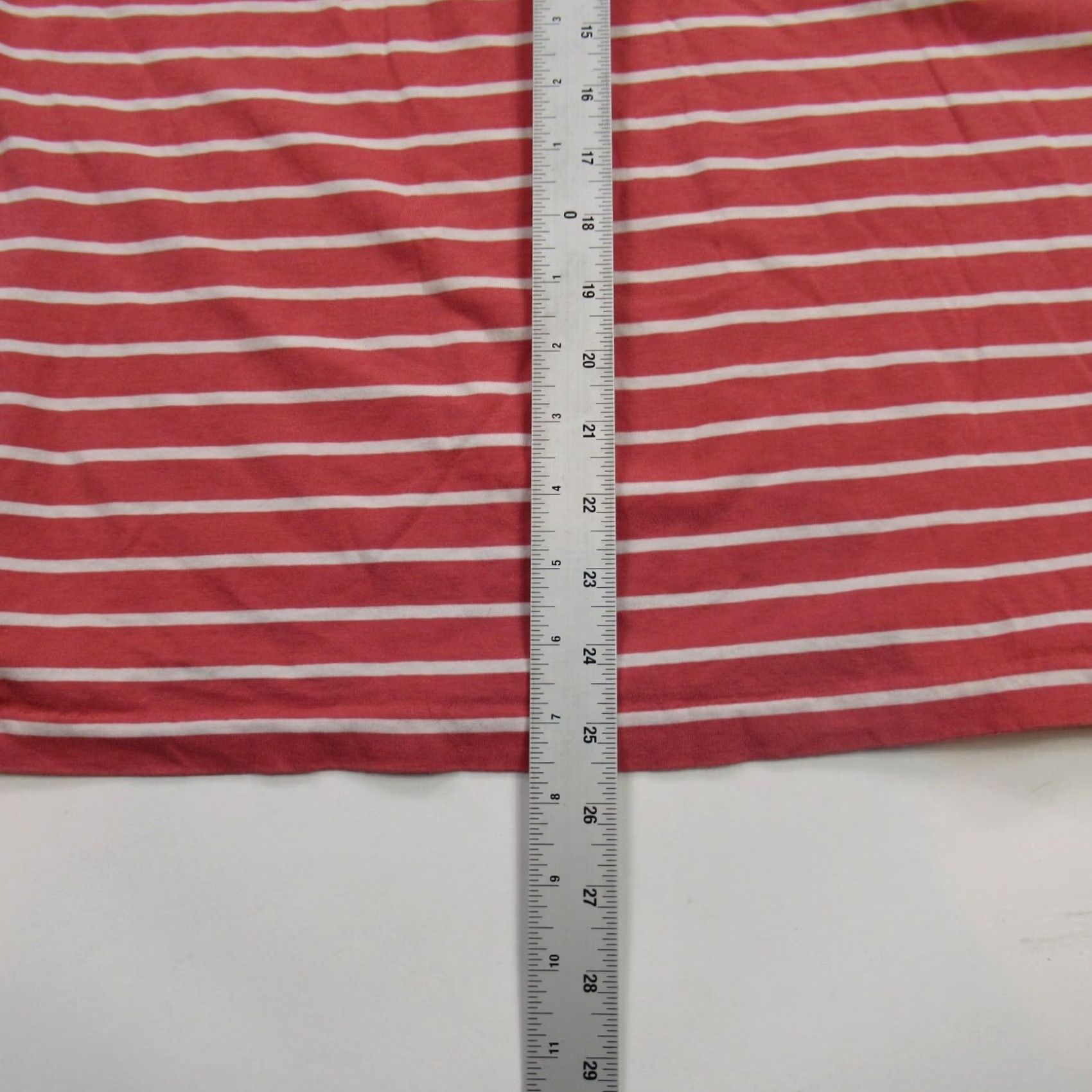 Polo Ralph Lauren Ralph Lauren Shirt Womens Medium Short Sleeve V Neck Pullover Stretch Stripe Shirt Size M / US 6-8 / IT 42-44 - 6 Thumbnail
