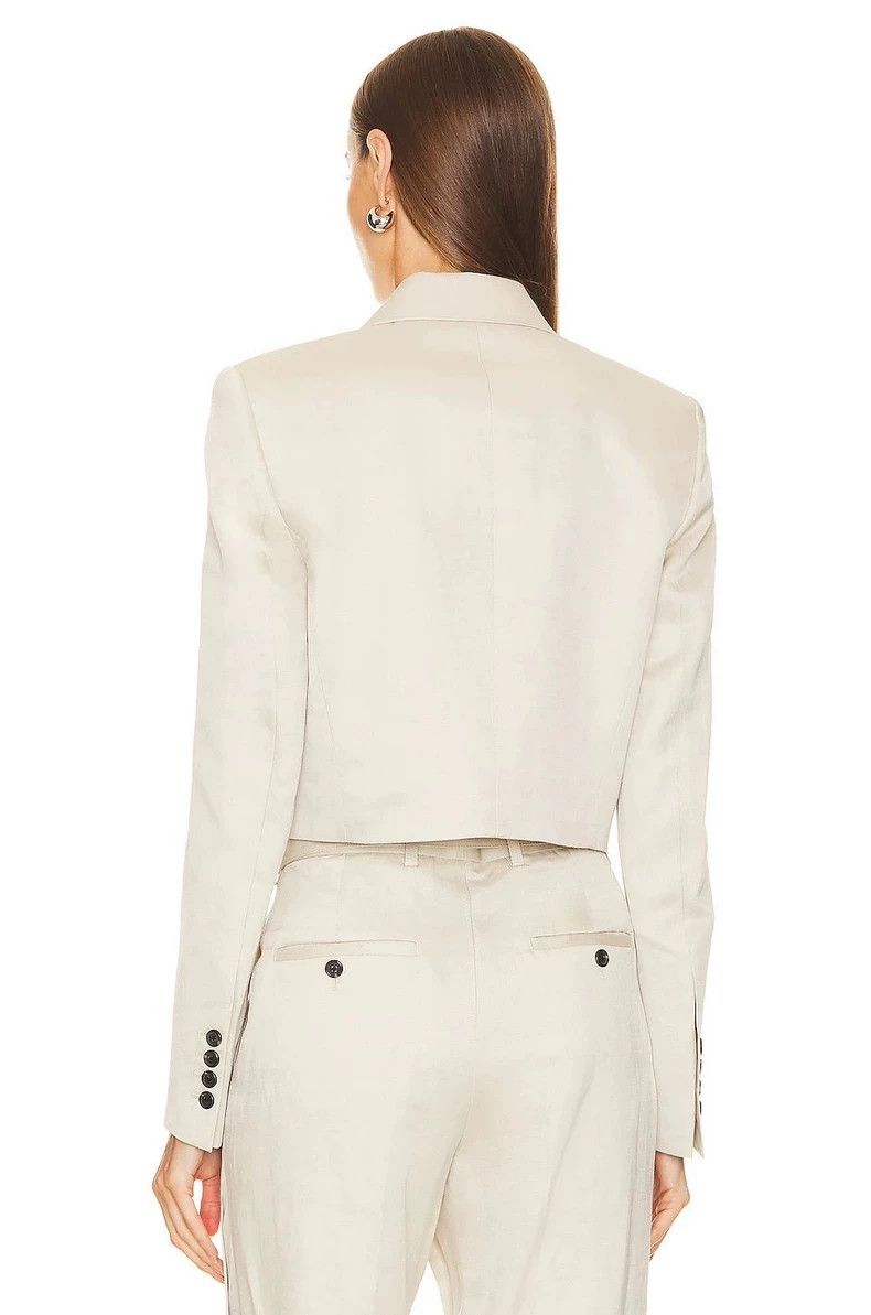 Helmut Lang HELMUT LANG Gray cotton linen suit Size M / US 6-8 / IT 42-44 - 4 Thumbnail