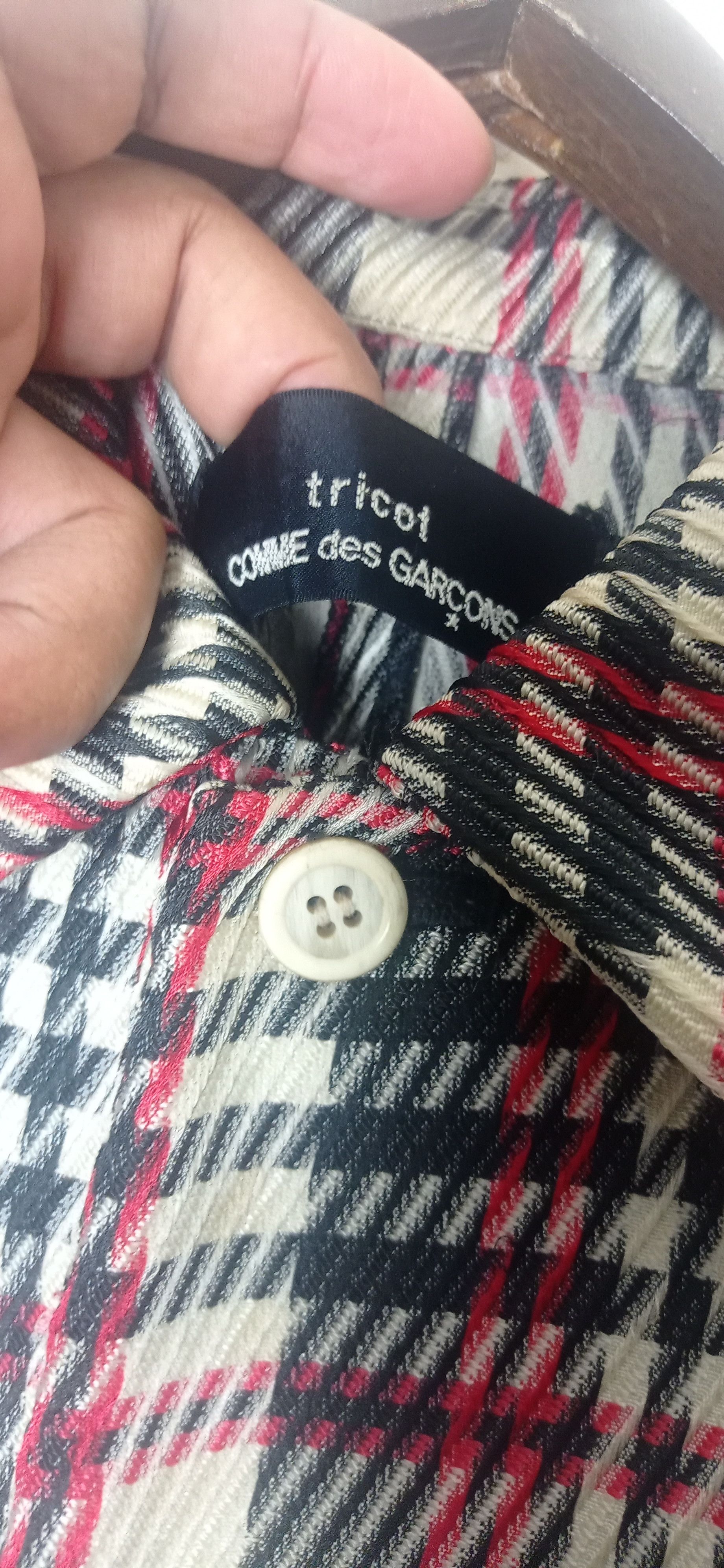 Comme des Garcons Vtg Ad 1996 Comme des Garçons Plaid tartan Nice jacket Size US M / EU 48-50 / 2 - 7 Thumbnail