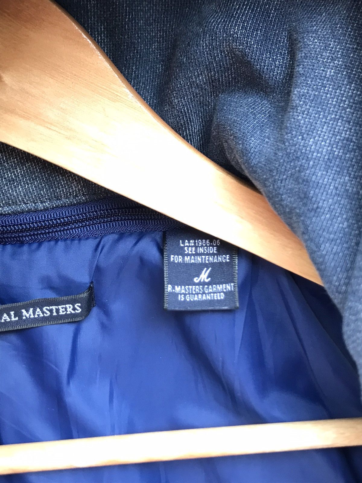Indigo × Japanese Brand 🔥Real Masters Knit Puffer Hoodie Indigo Vest Size US M / EU 48-50 / 2 - 10 Thumbnail