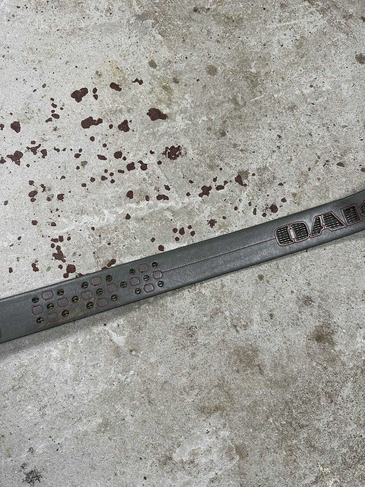 Oakley ‼️ Vintage 90s Oakley Grey Belt Spell Out Buckle Size ONE SIZE - 6 Thumbnail