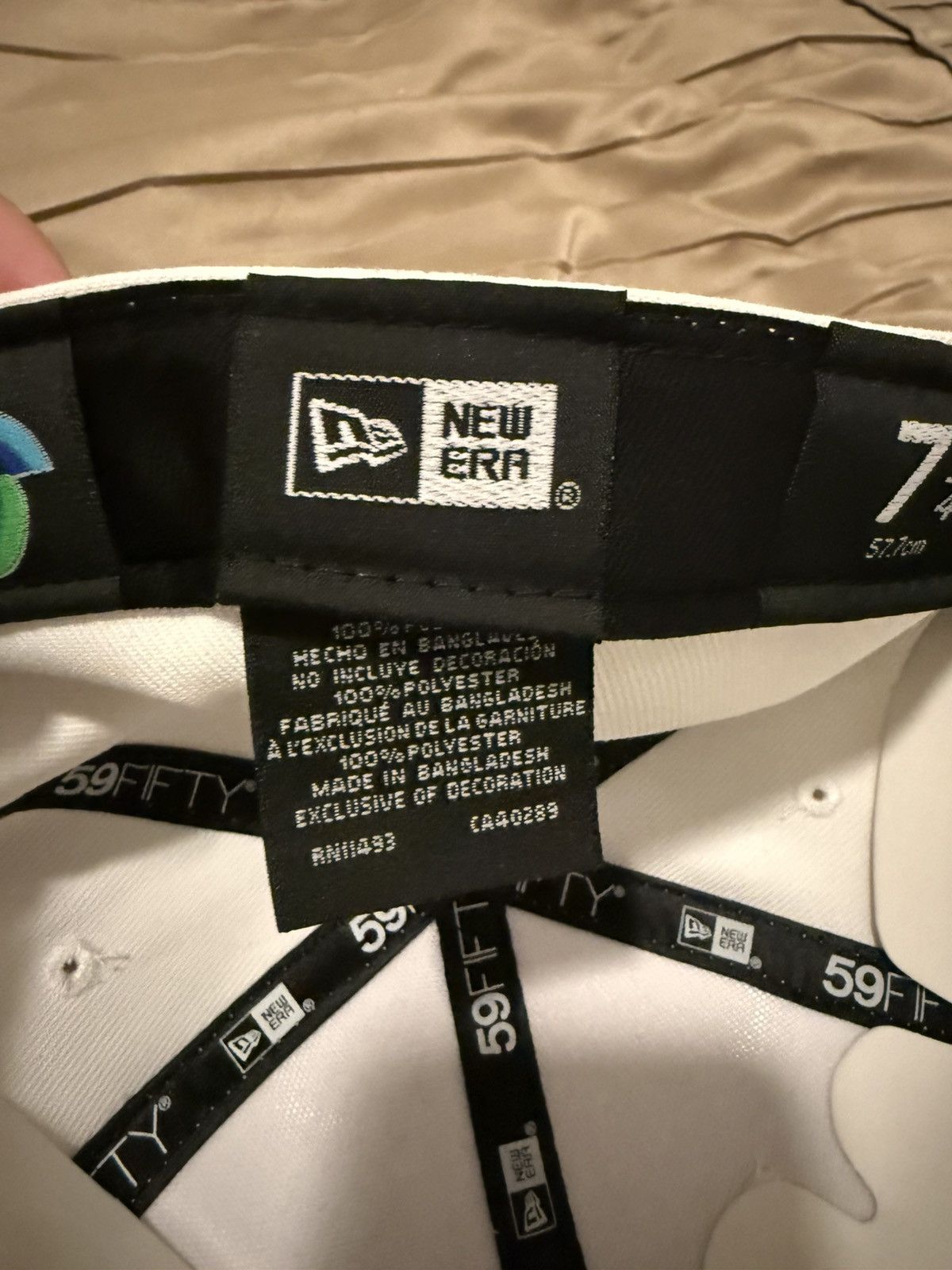 Born X Raised × MLB × New Era Born x Raised / New Era WBC USA Fitted “White” Size ONE SIZE - 8 Thumbnail