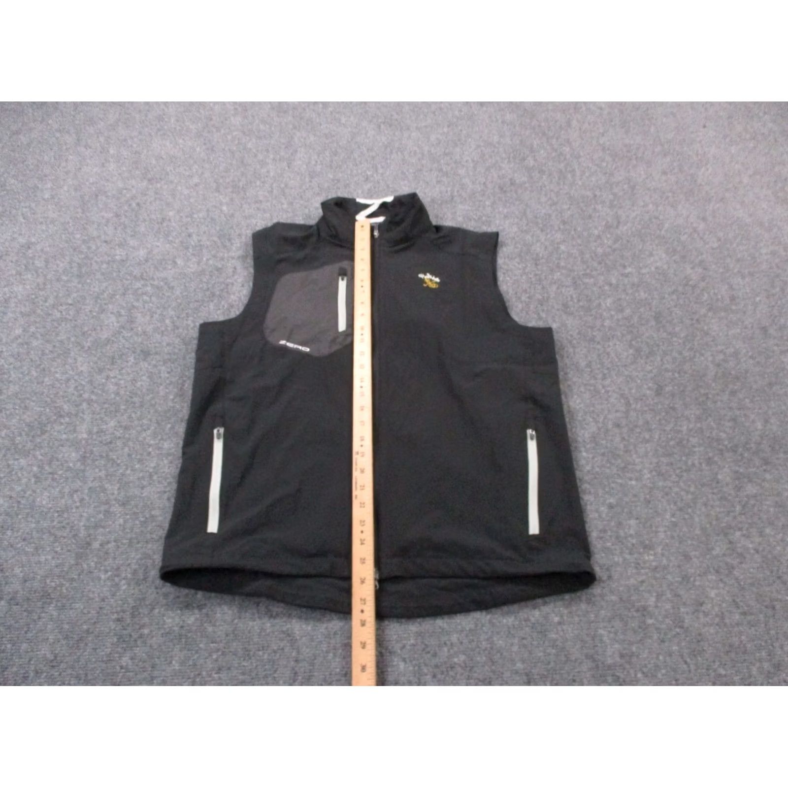 Vintage Zero Restrictive Vest Jacket Mens M Black Golf Performance Stretch Active Hiking Windbreaker Vest Size US M / EU 48-50 / 2 - 3 Thumbnail