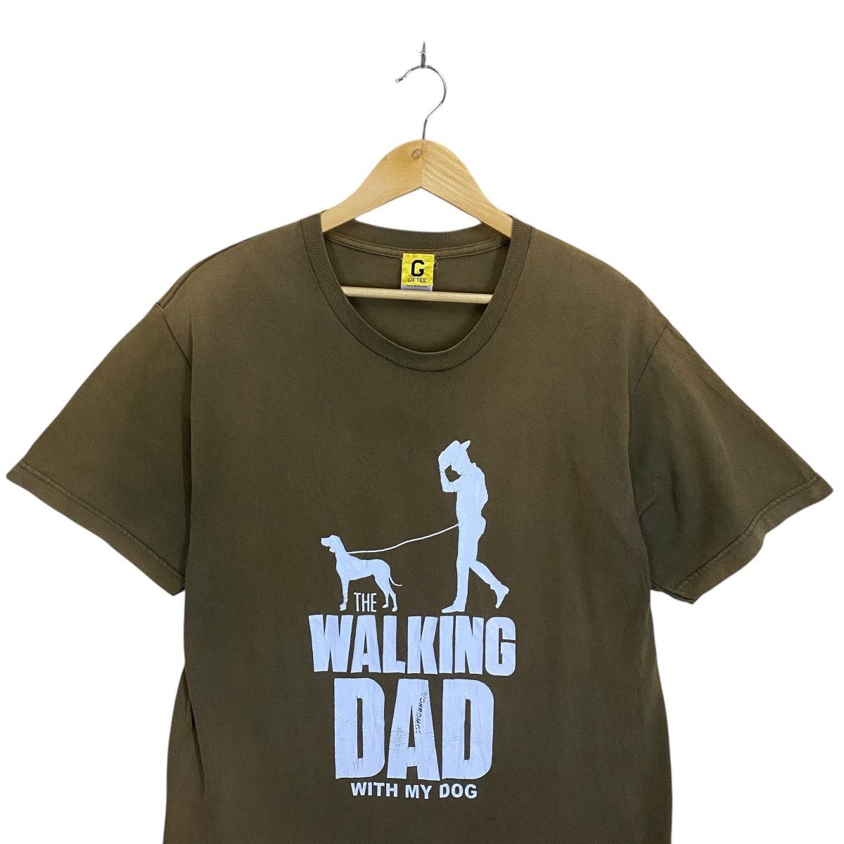 Japanese Brand The Walking Dead With My Dog Big Logo Shortsleeve Tee Size US L / EU 52-54 / 3 - 4 Thumbnail