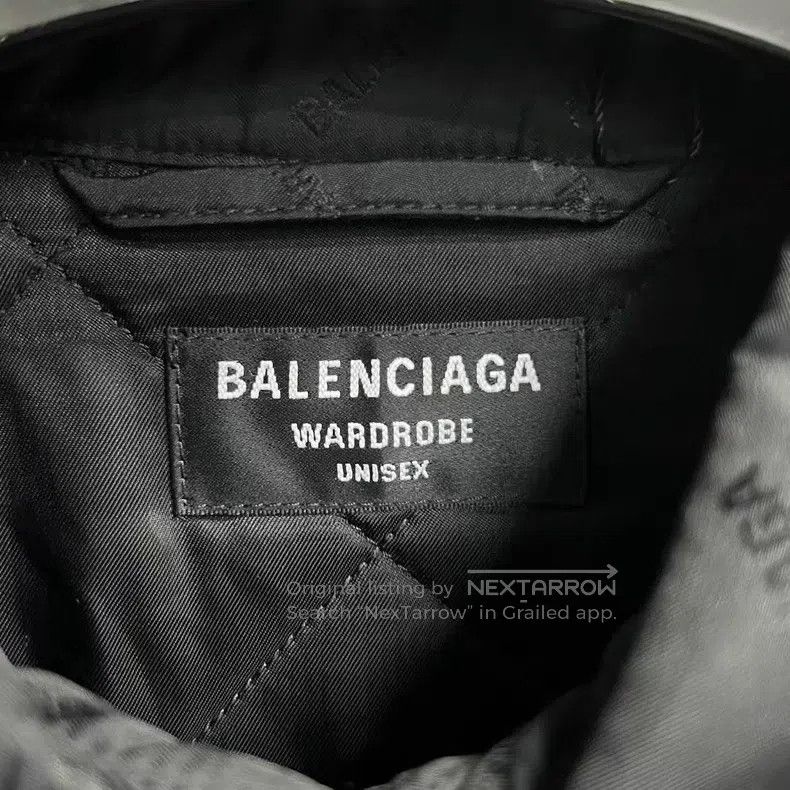 Balenciaga Balenciaga Black Solid Color Collar Single Breasted Long S Size US M / EU 48-50 / 2 - 5 Thumbnail