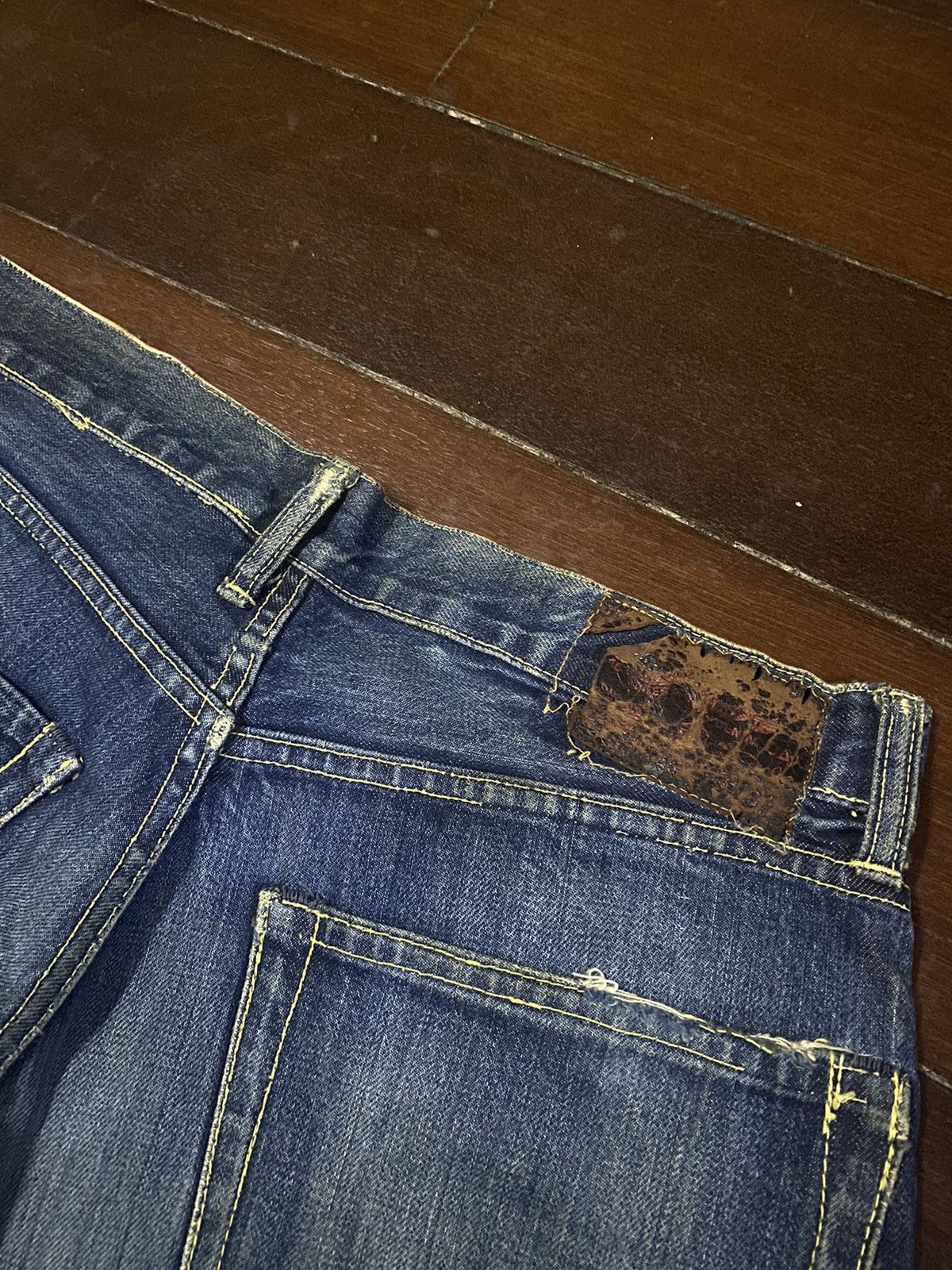 Japanese Brand × Studio D'Artisan × Vintage FIRE 🔥 vintage Studio D’Artisan DO2AXX Selvedge Denim Size US 32 / EU 48 - 18 Thumbnail