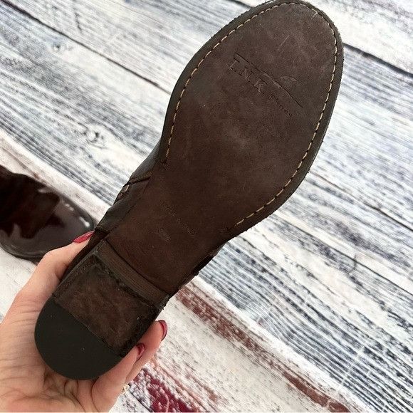 Vintage I.N.K. Shoes Vintage Brown Leather and Suede Western Style B Size US 7.5 / IT 37.5 - 8 Thumbnail