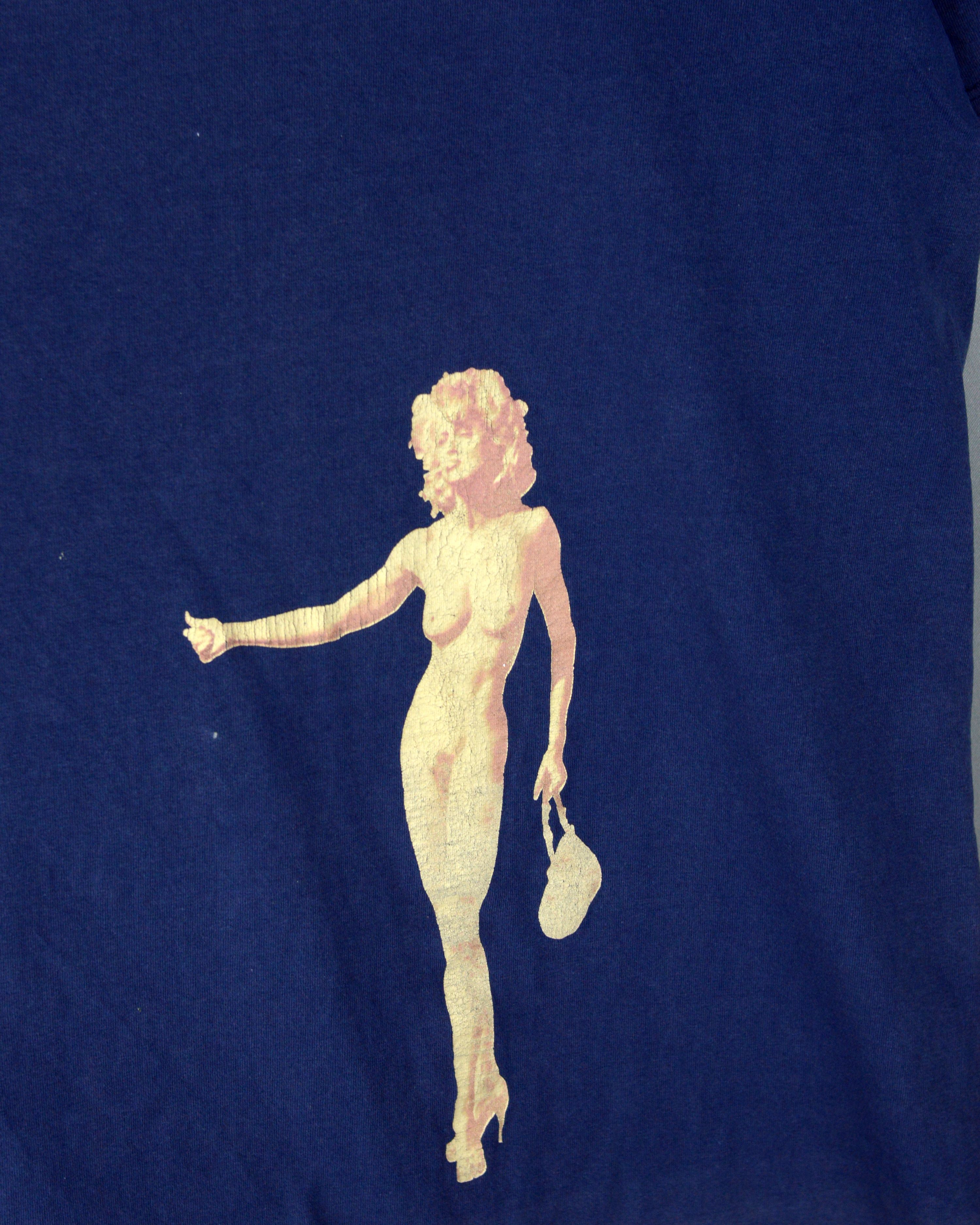 Vintage Vintage H-Street Chad Vogt Madonna 90s t shirt Size US XL / EU 56 / 4 - 4 Thumbnail