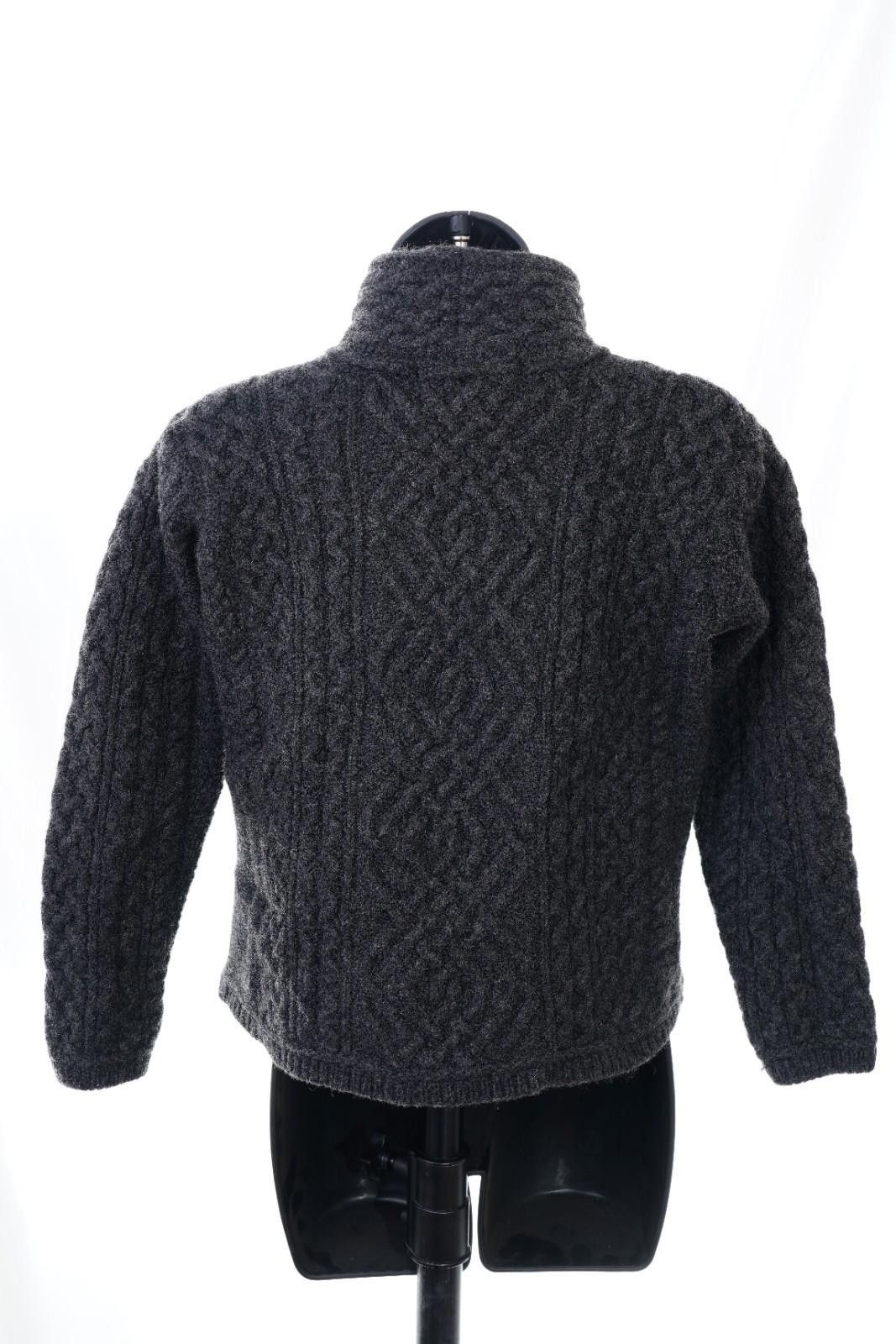 Aran Crafts Aran 100% Merino Wool Sweater Women's Sz M Size M / US 6-8 / IT 42-44 - 3 Thumbnail