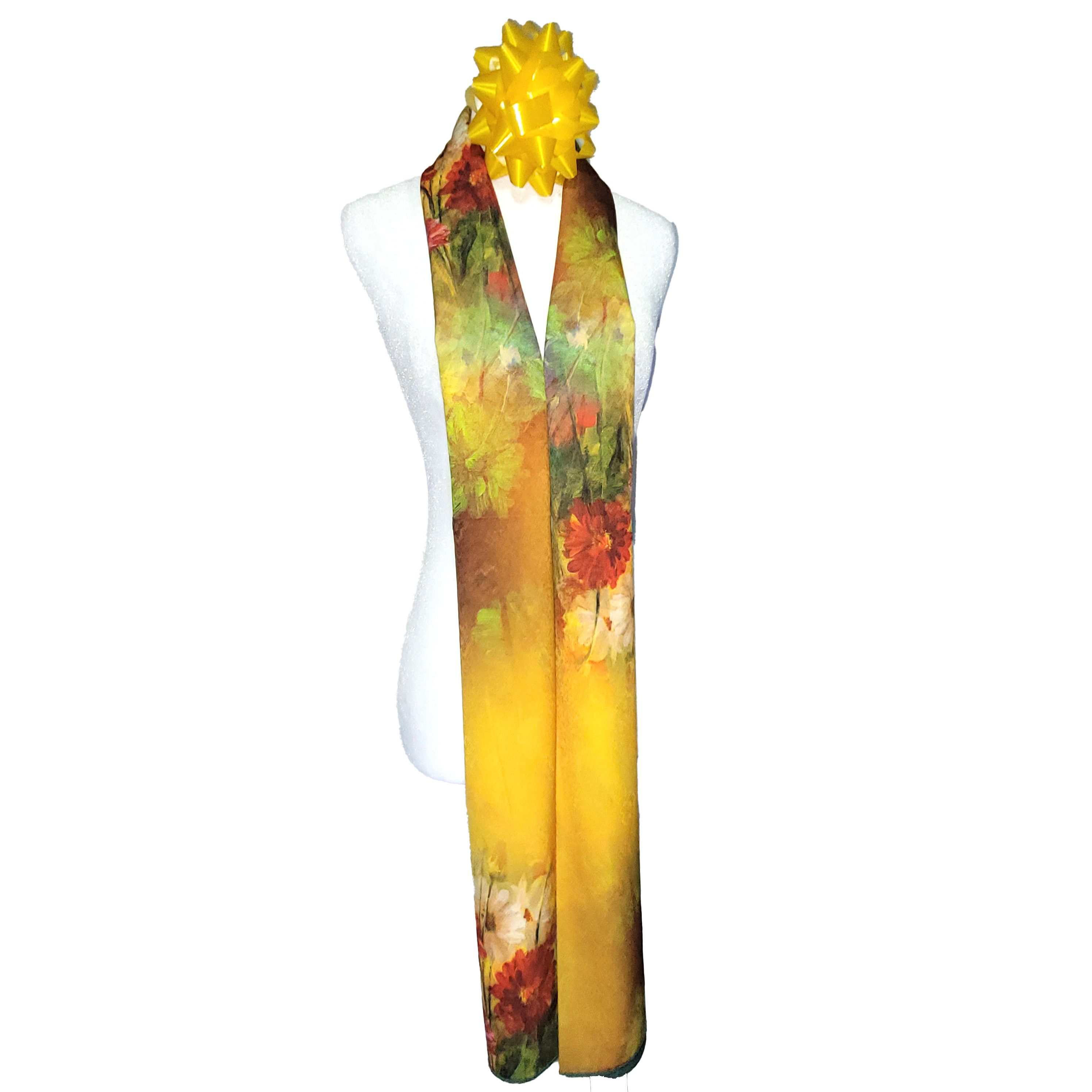 Other NWT Double-Sided Silk Scarf 27"x70" Long Rectangle Wrap 3331 Size ONE SIZE - 6 Thumbnail