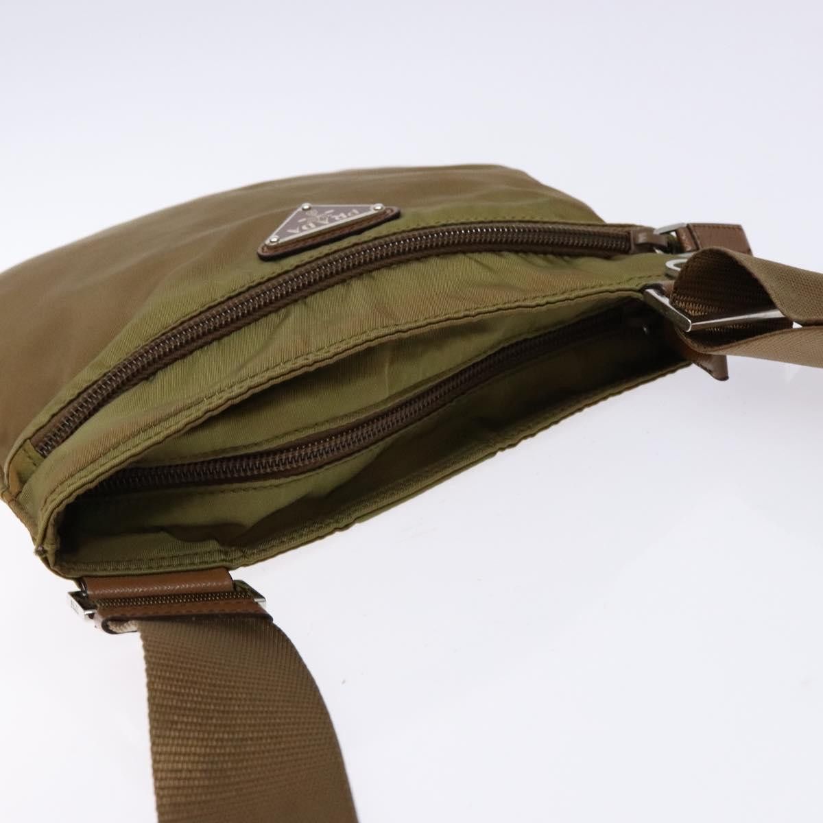 Prada PRADA Shoulder Bag Nylon Brown Silver Size ONE SIZE - 6 Thumbnail
