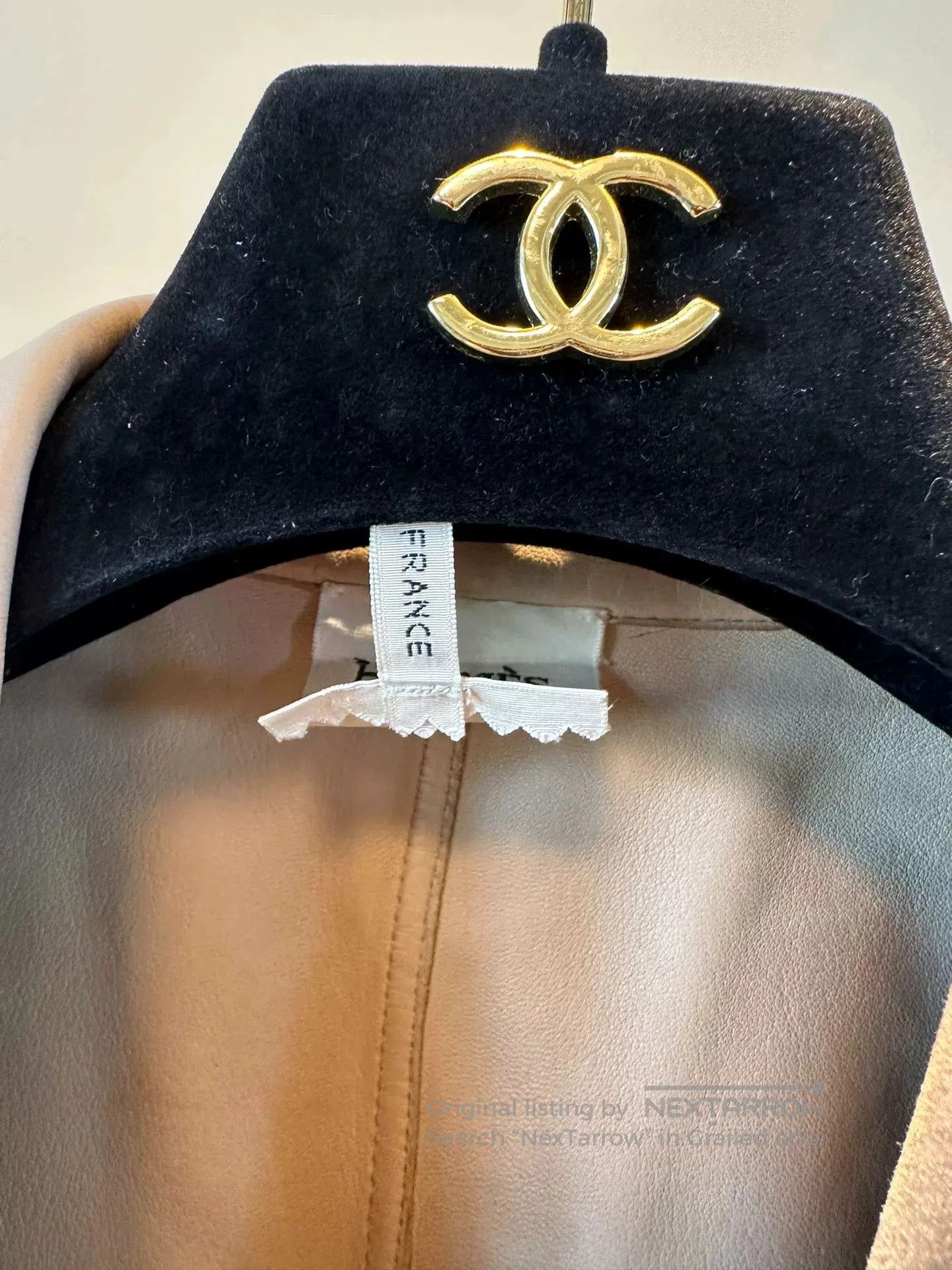 Hermes Hermes Beige Single-Breasted Blazer. Size US M / EU 48-50 / 2 - 8 Thumbnail