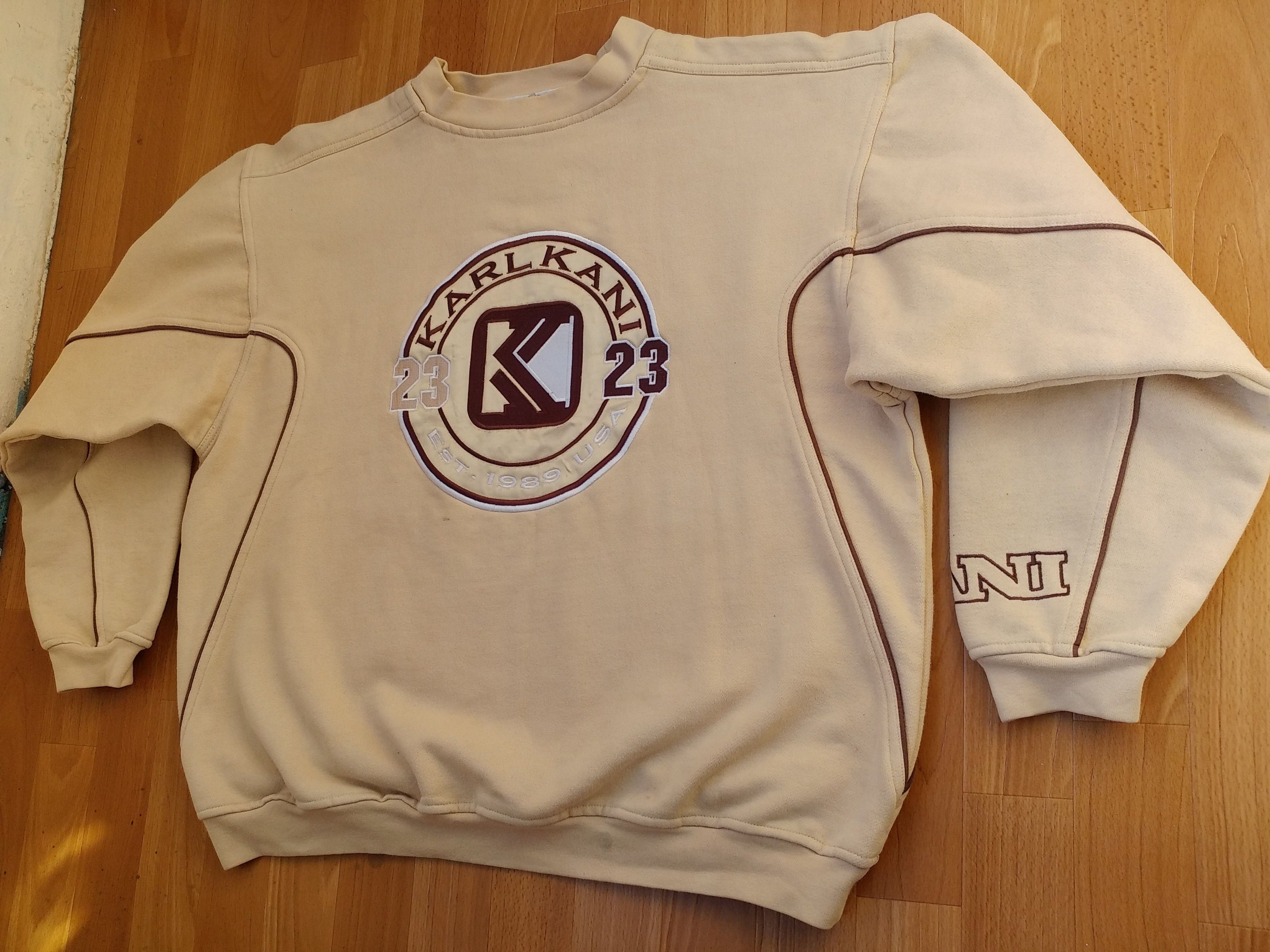 Karl Kani KARL KANI sweatshirt, vintage 90s hip hop, skater size L Size US L / EU 52-54 / 3 - 10 Thumbnail