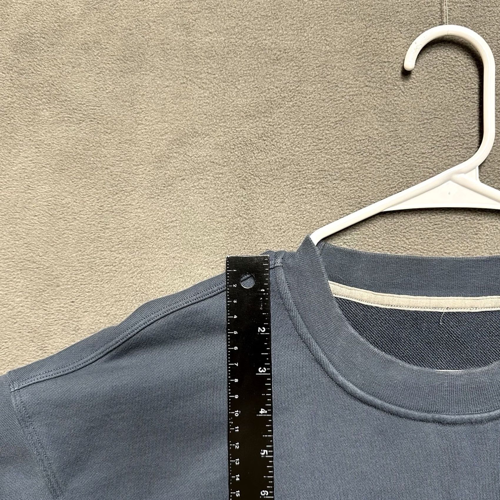 Lululemon Lululemon Perfectly Oversized Crew Sweatshirt Blue Size 8 Cotton Terry Relaxed Women Size M / US 6-8 / IT 42-44 - 5 Thumbnail