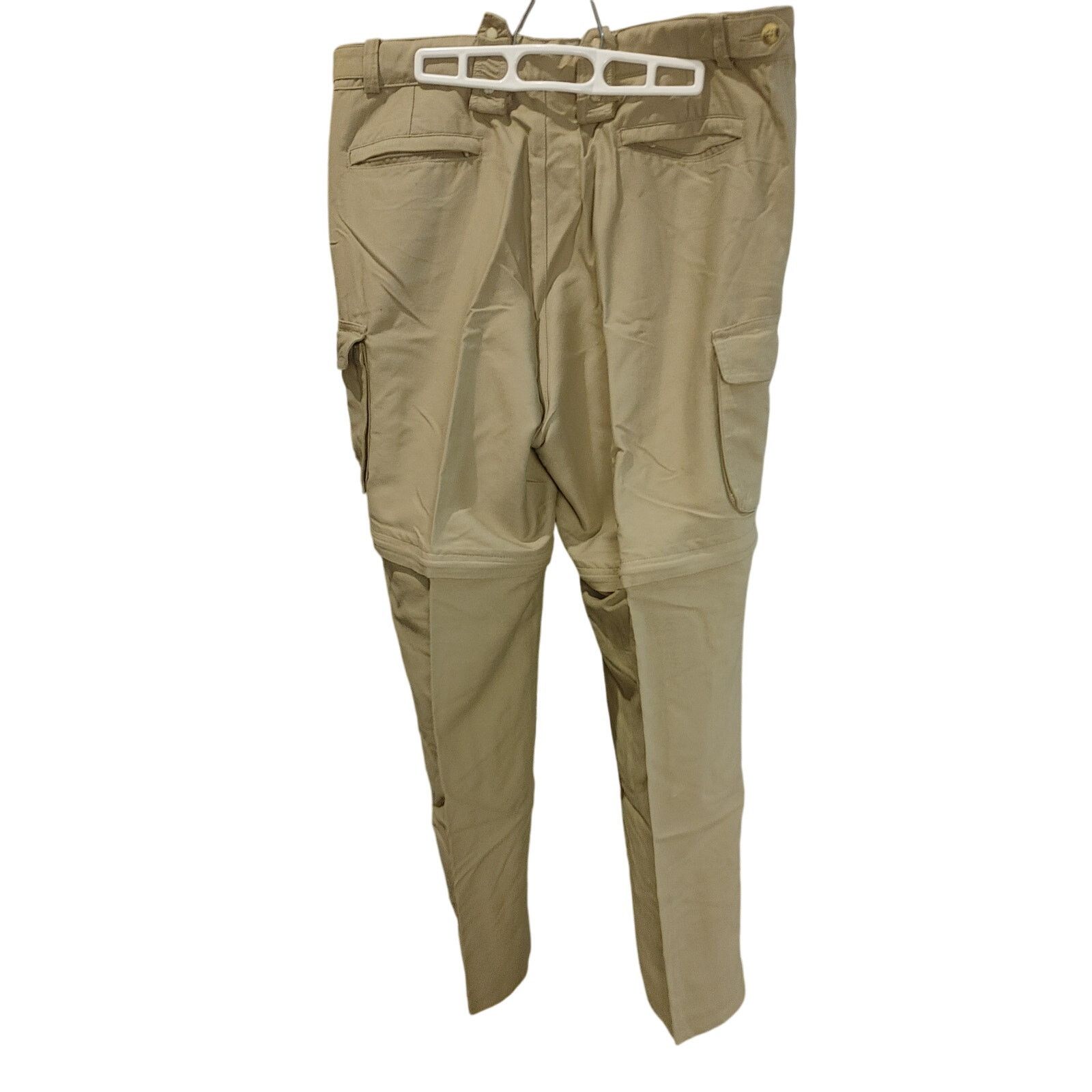 Other Travel Smith Men's 38 Beige Straight Leg Cargo Pant Jeans Size US 38 / EU 54 - 2 Thumbnail