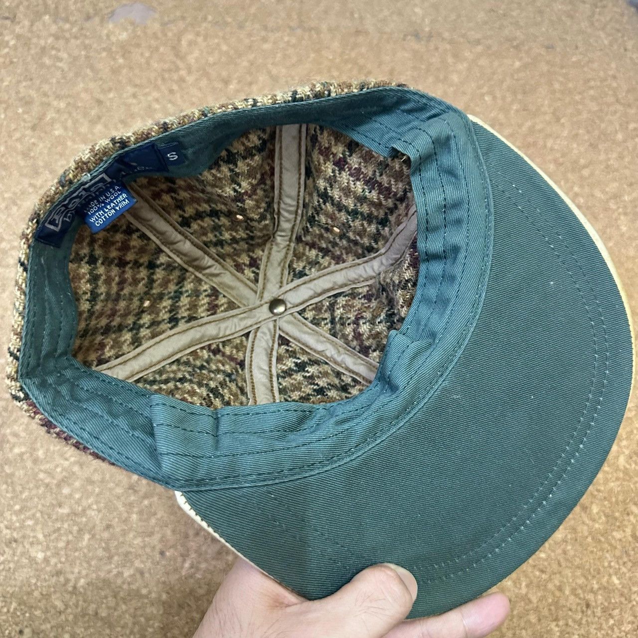 Polo Ralph Lauren Vintage 90s Polo Ralph Lauren Wool Tweed Leather Cap USA Size ONE SIZE - 8 Thumbnail