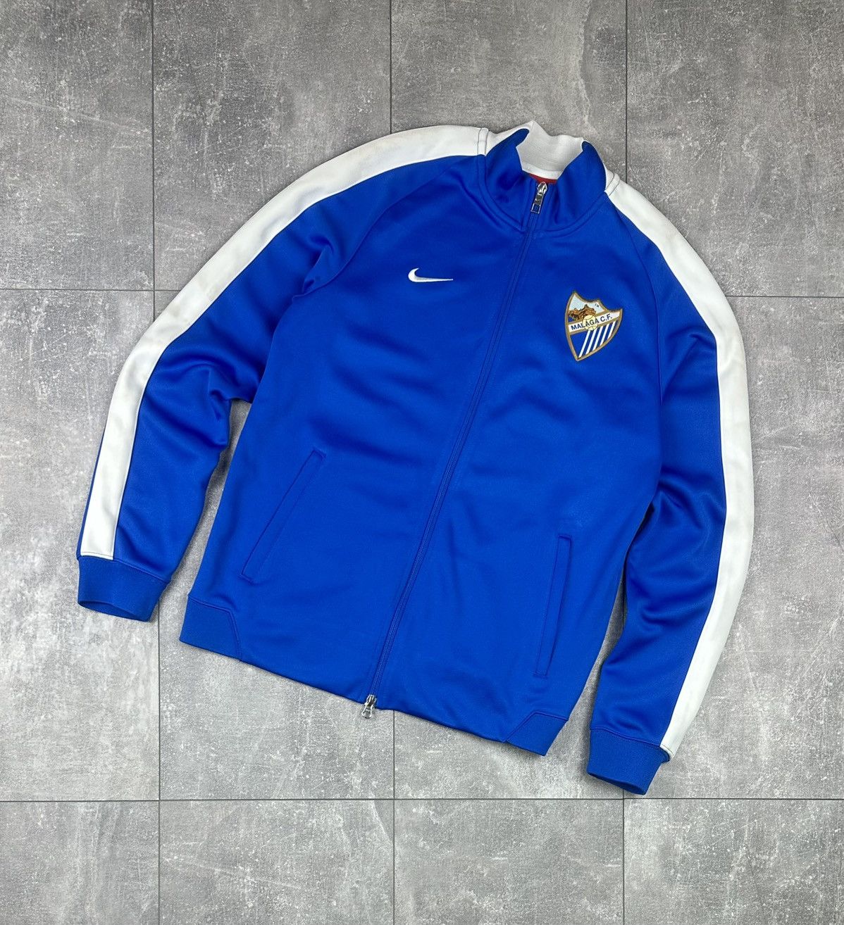 Nike Malaga FC Track-Top Soccer Football Light Jacket