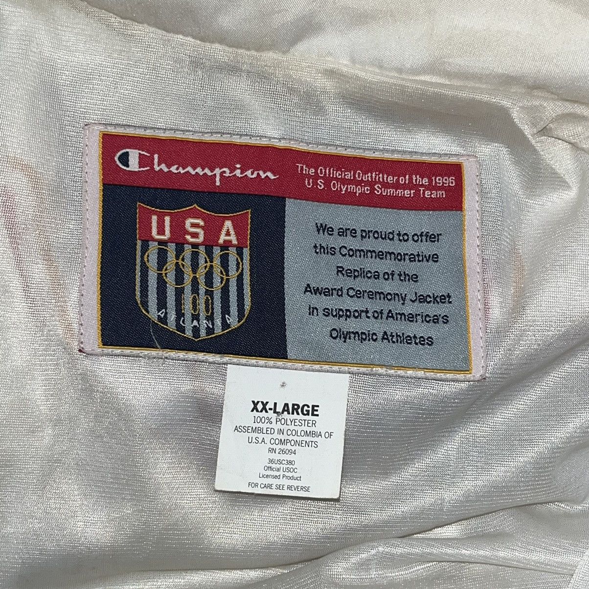 Champion Vintage Champion 1996 USA Olympics Windbreaker Size US XXL / EU 58 / 5 - 17 Thumbnail