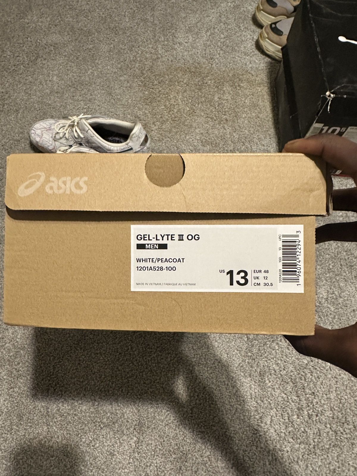 Asics ASICS Gel Lyte 3 og Size US 13 / EU 46 - 8 Thumbnail