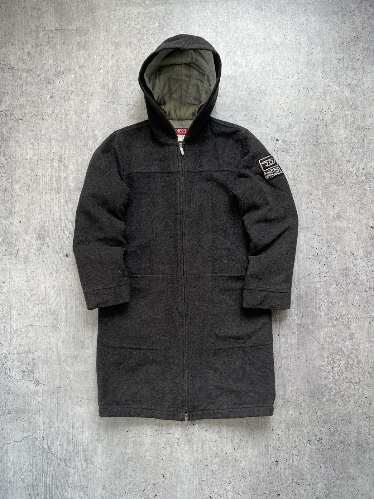 Diesel Diesel Black Gold Heavy Wool Coat Size US M / EU 48-50 / 2 - 1 Thumbnail