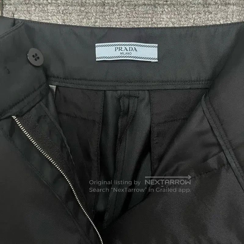 Prada Prada Black Nylon Casual Pants for Men. Size US 26 / EU 42 - 3 Thumbnail