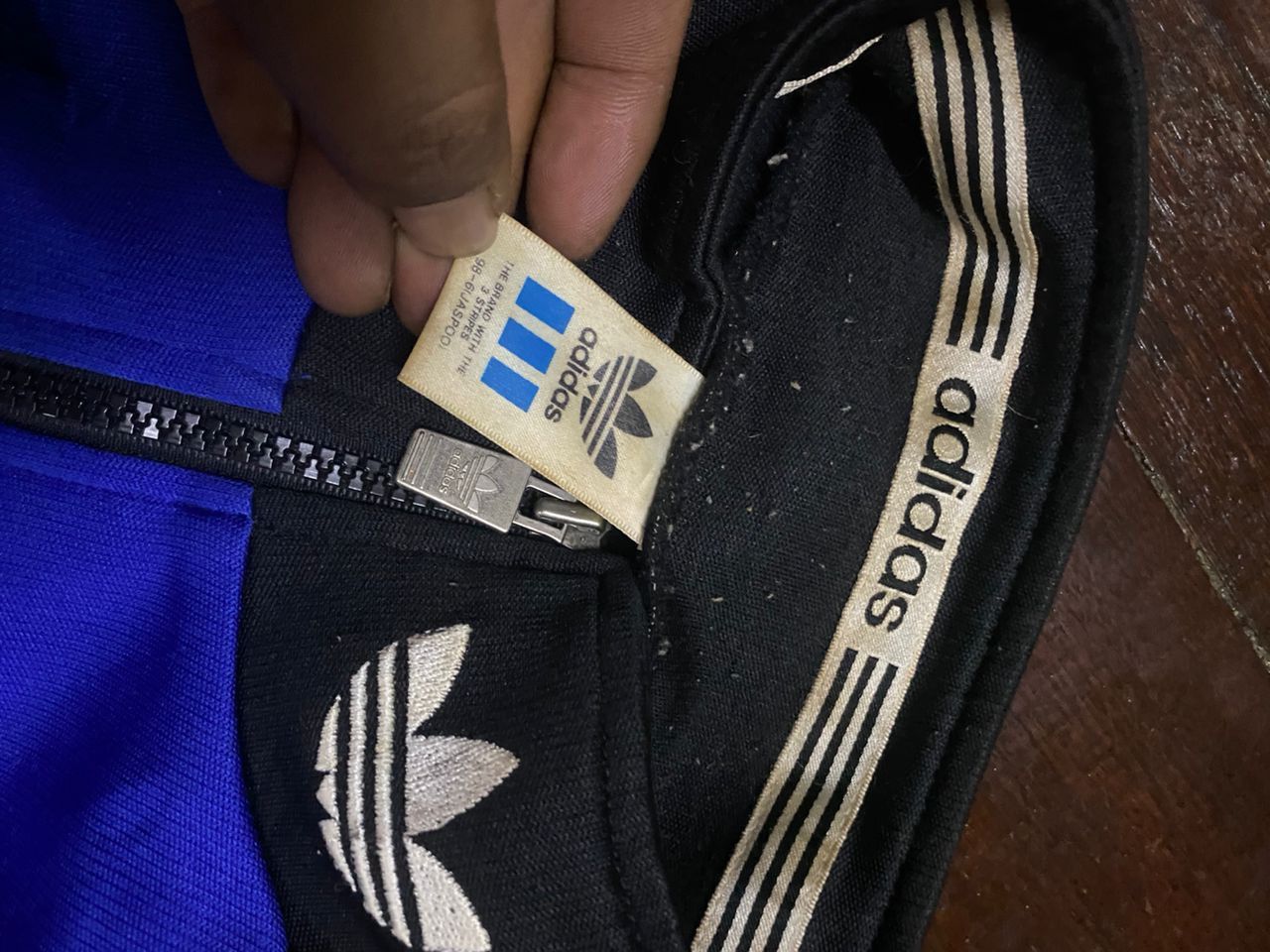 Adidas × Vintage Vintage adidas sweater jacket Size US L / EU 52-54 / 3 - 5 Thumbnail