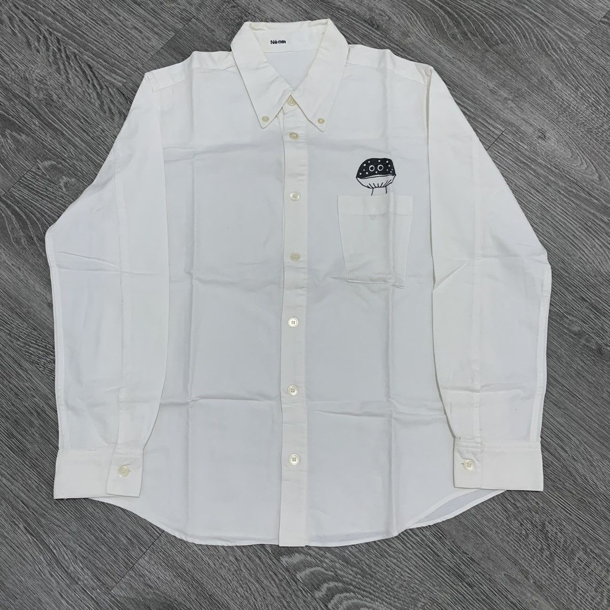 Ne-Net ne net By Issey Miyake Classic White Size US M / EU 48-50 / 2 - 1 Thumbnail
