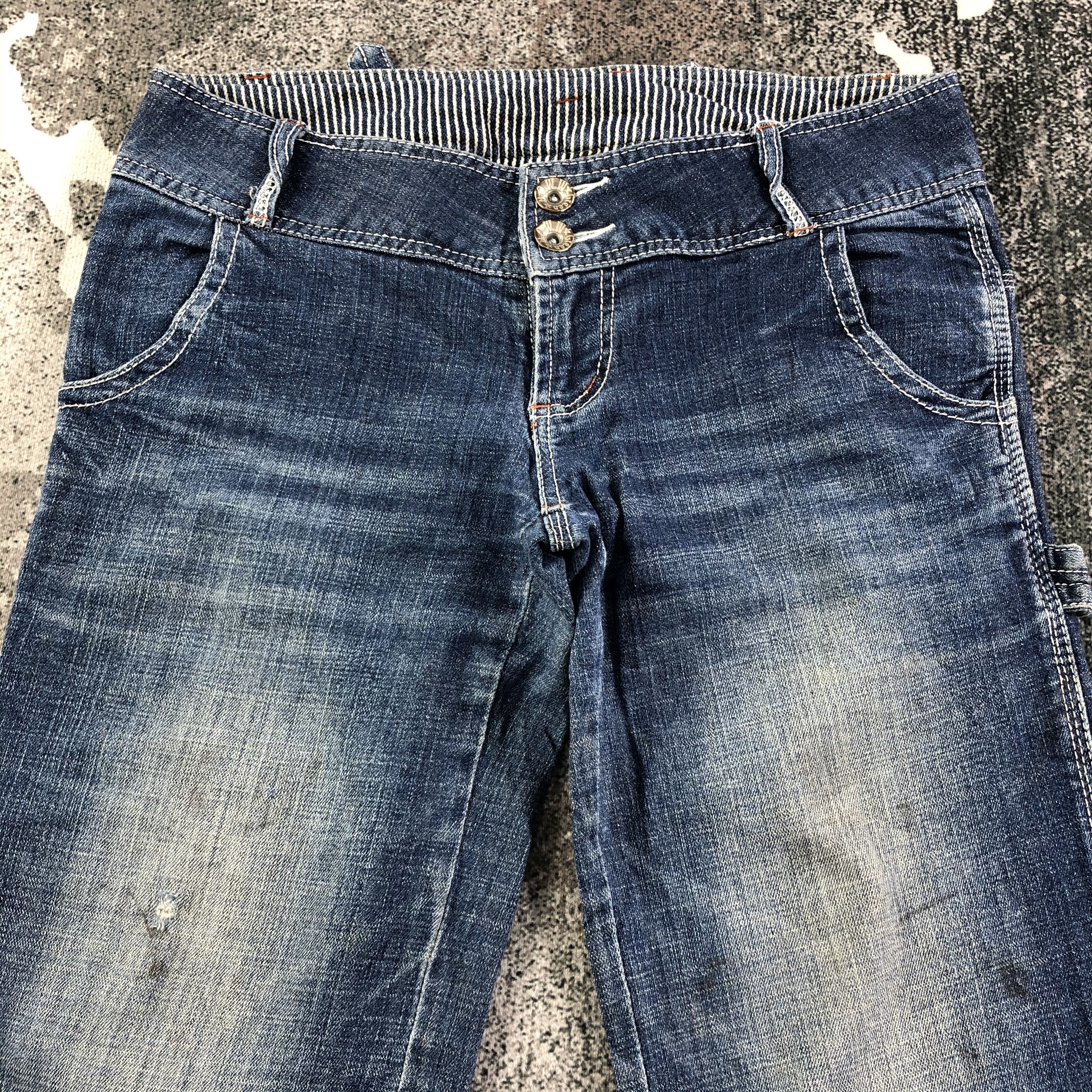 Japanese Brand Japanese Brand OWW Jeans Carpenter Flare Denim KJ1577 Size 32" / US 10 / IT 46 - 3 Thumbnail