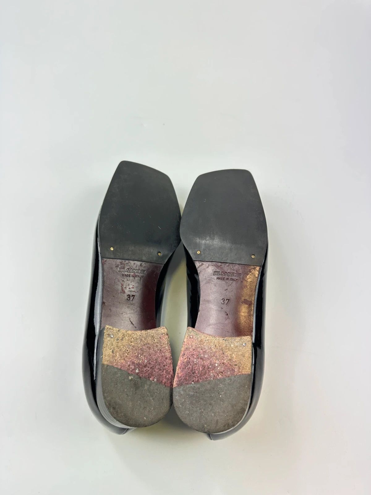 Jil Sander Jil Sander 00’s Black Shiny Patent Leather Loafer Size US 6 / IT 36 - 10 Thumbnail