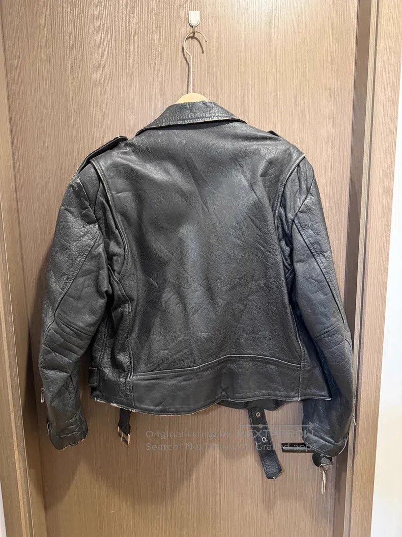 Schott Schott Motorcycle leather jacket Size US XL / EU 56 / 4 - 7 Thumbnail