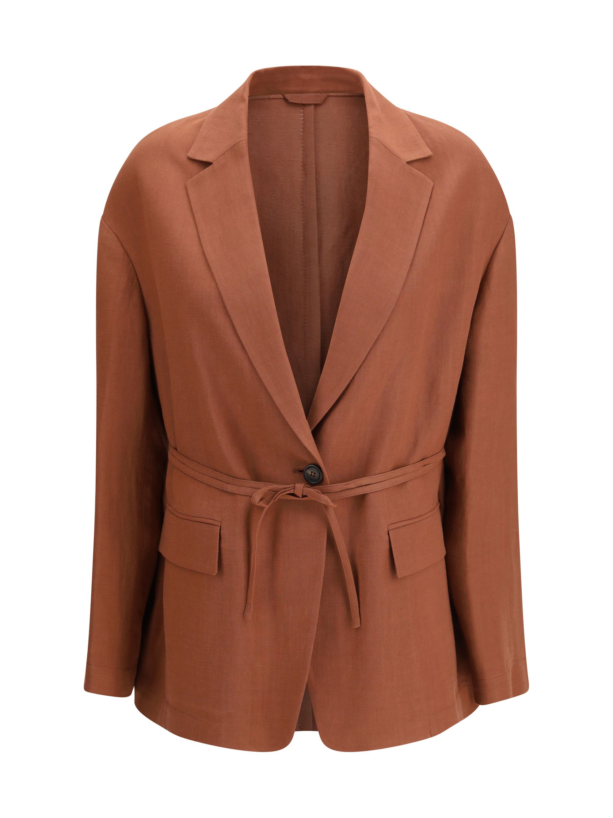 Brunello Cucinelli Monili-Embellishment Blazer Size M / US 6-8 / IT 42-44 - 1 Thumbnail