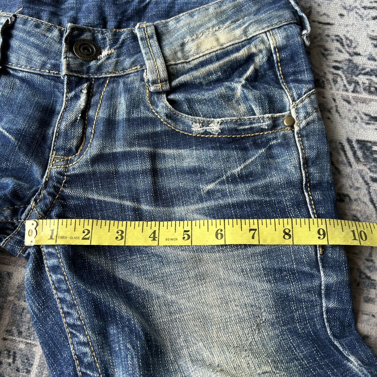 Japanese Brand Lolita Flared Mudwash Jeans Size 30" / US 8 / IT 44 - 14 Thumbnail